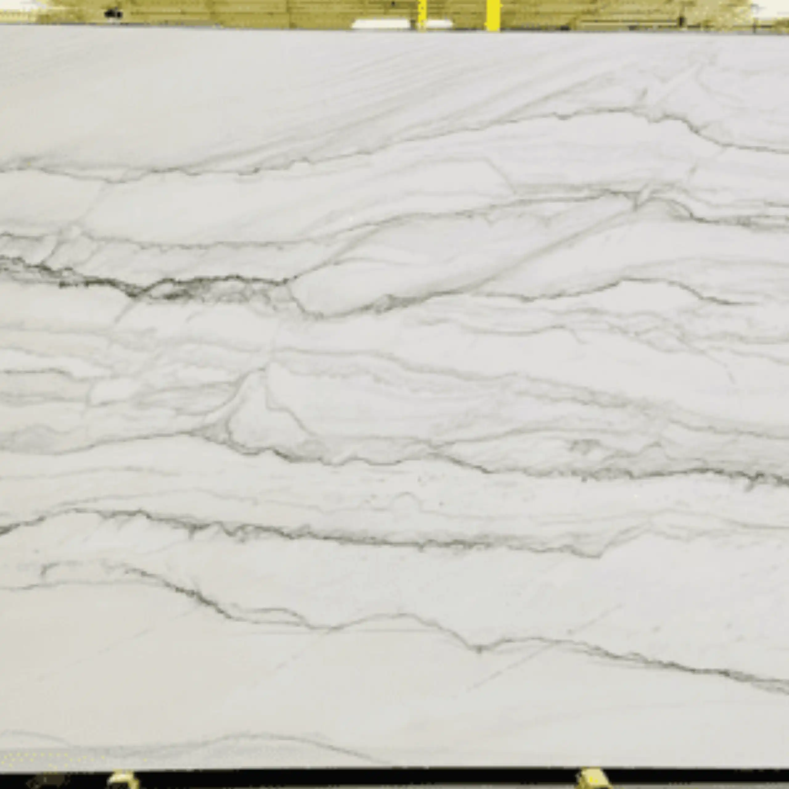 Opus White Quartzite slab