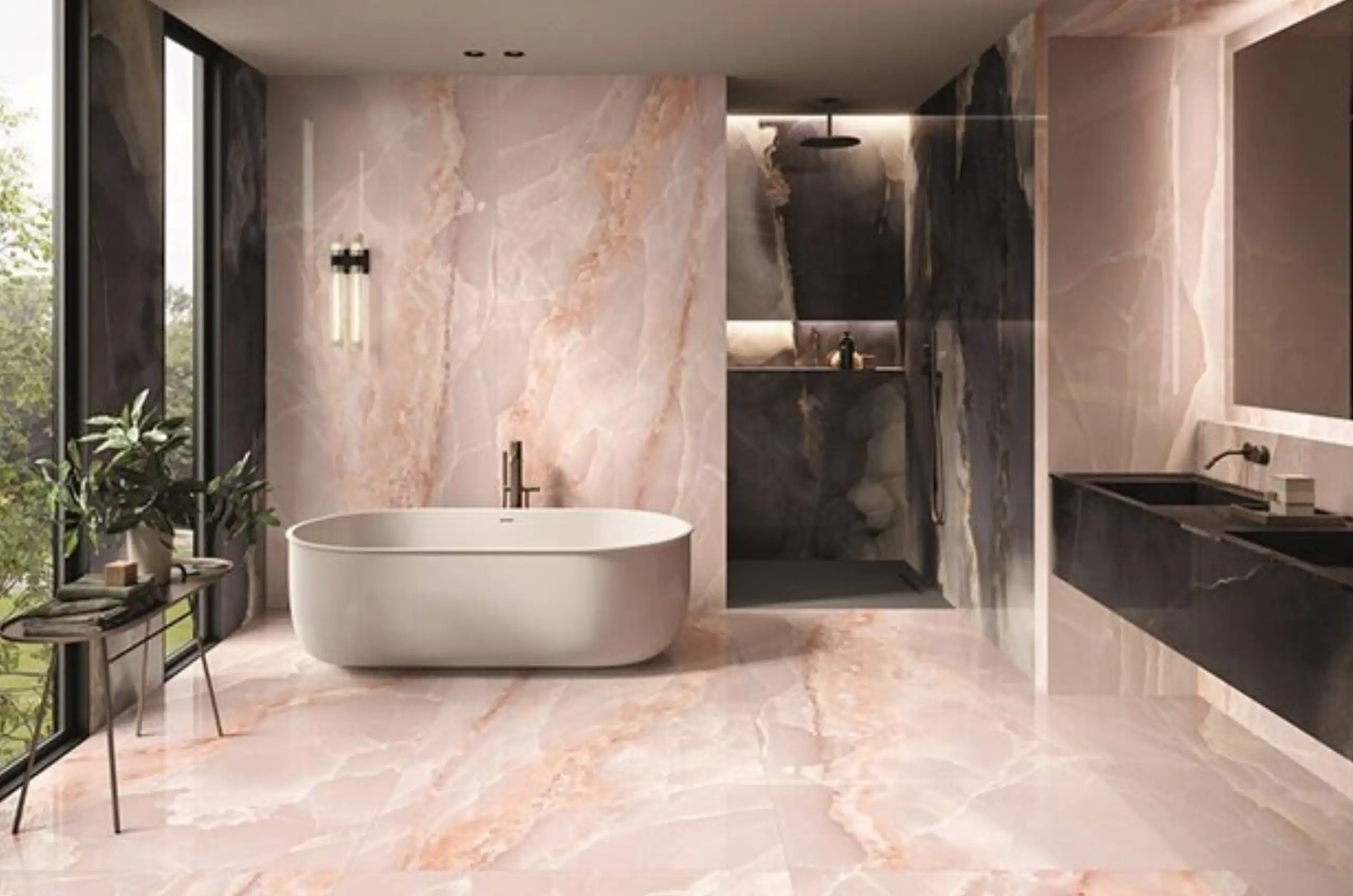 pink marble carousel1