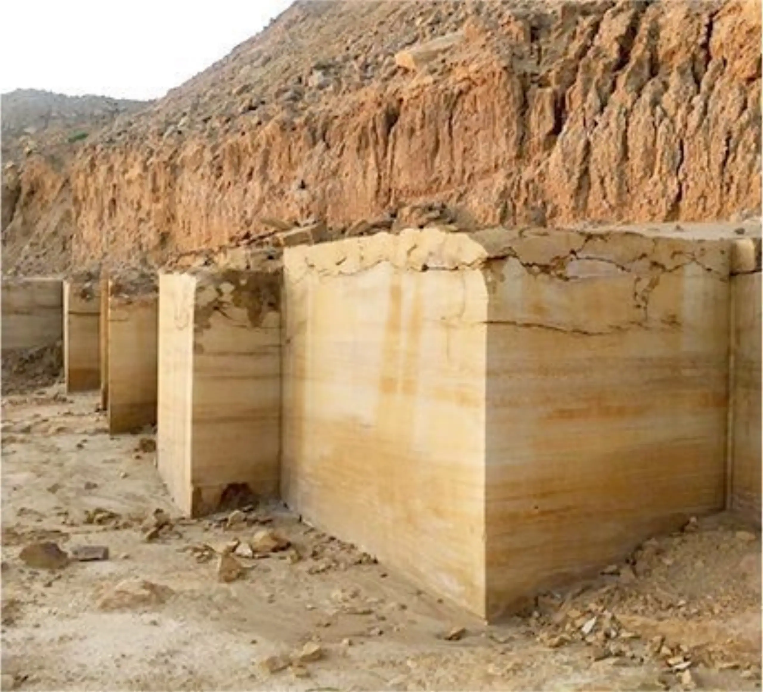 Characteristics of golden marble