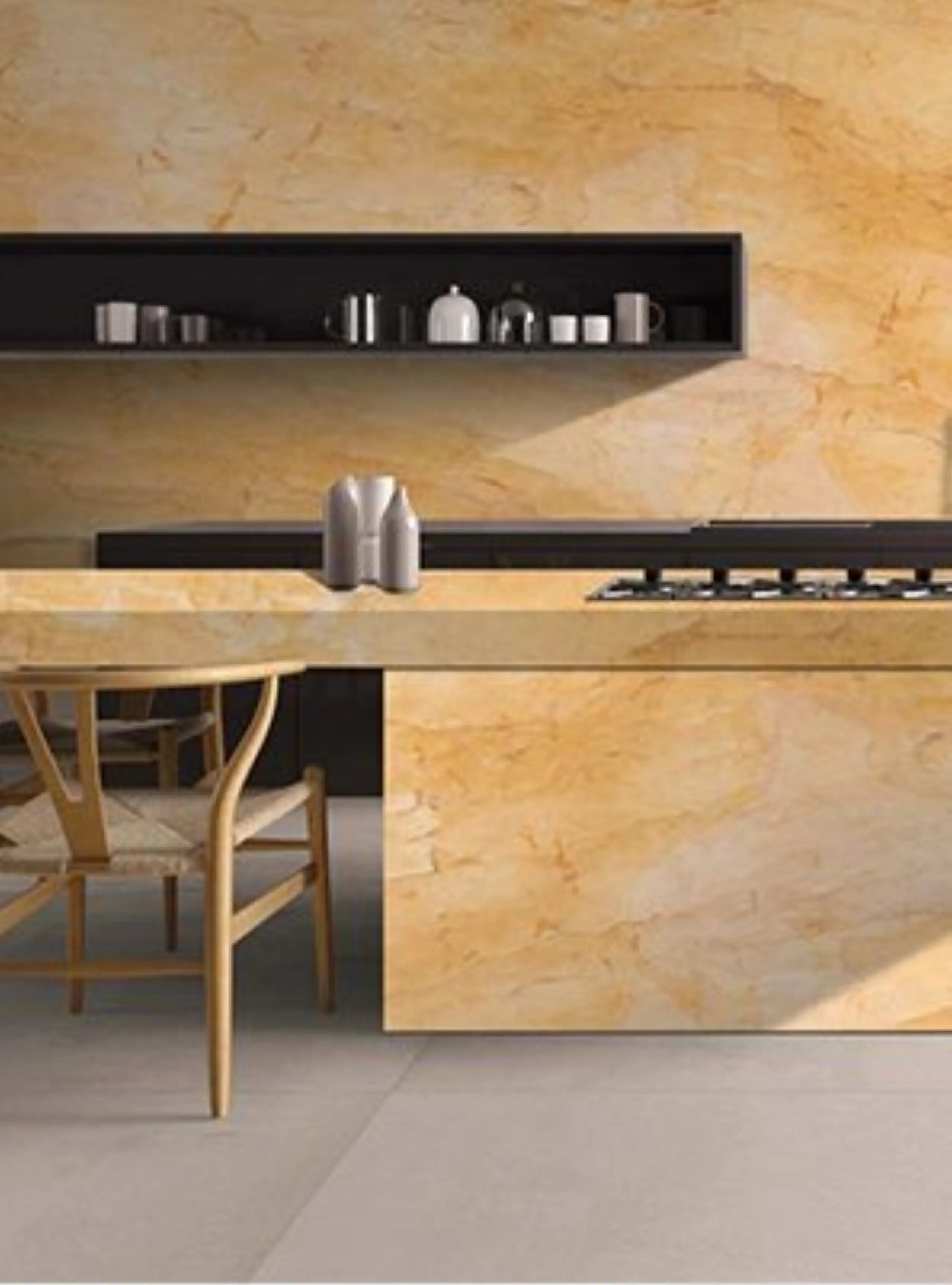 Golden marble texture