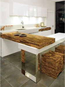 tiger eye countertop