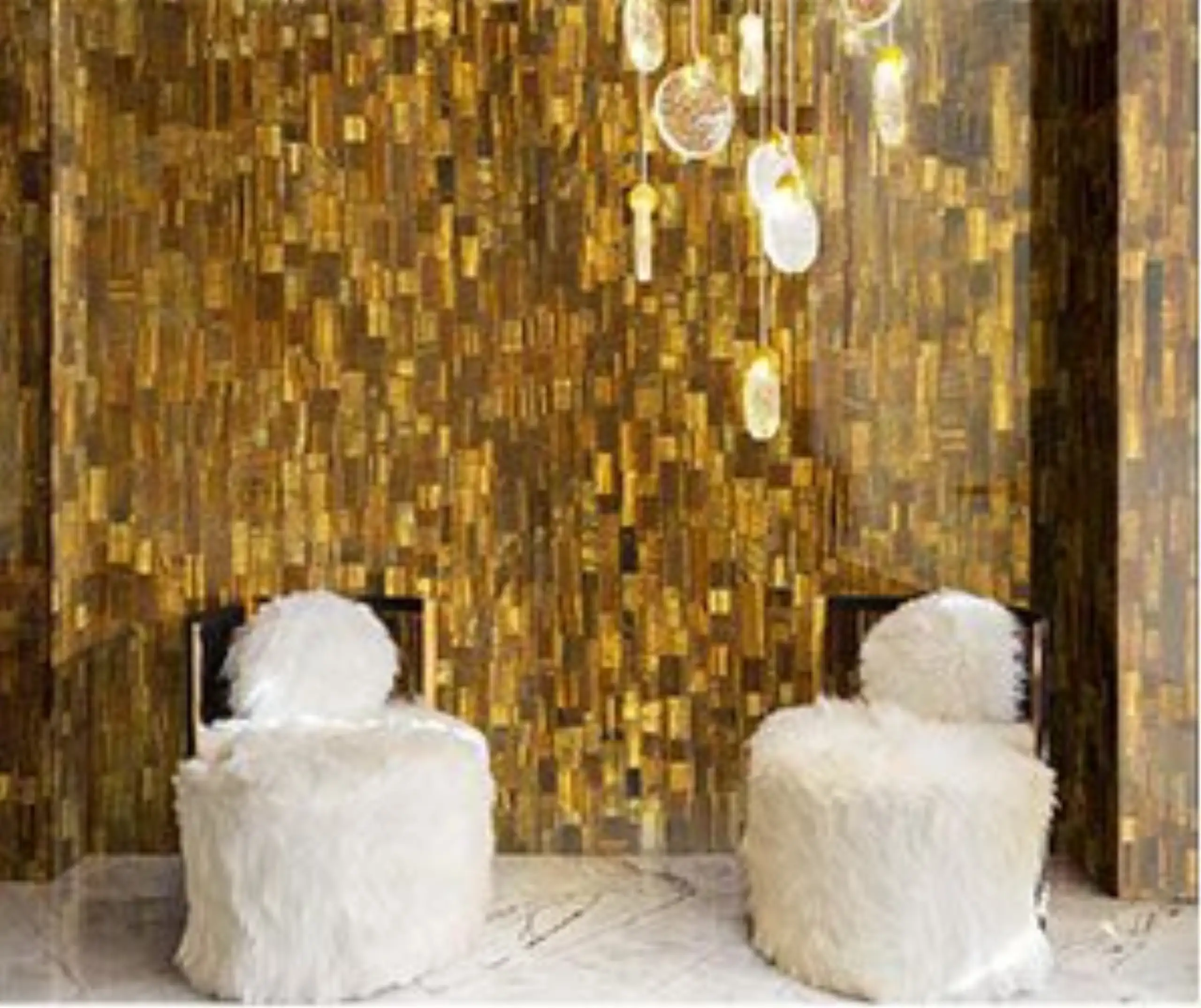 tiger eye accent wall