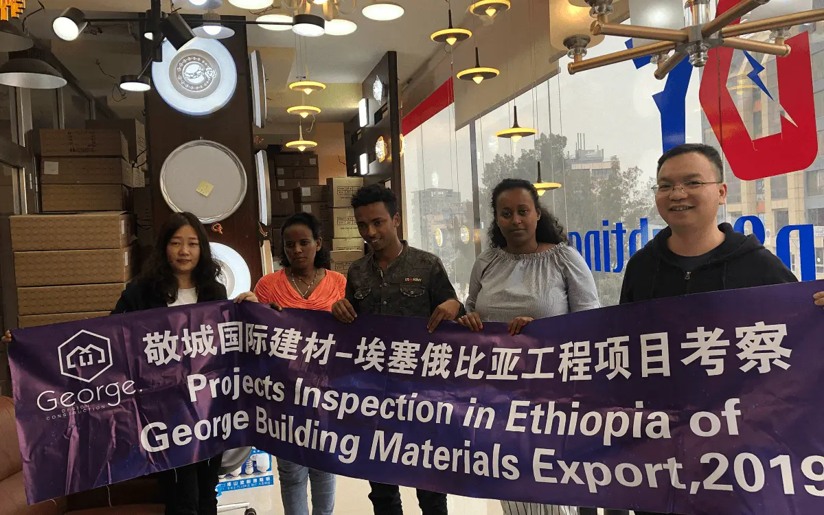 George Stone team at Ethiopia