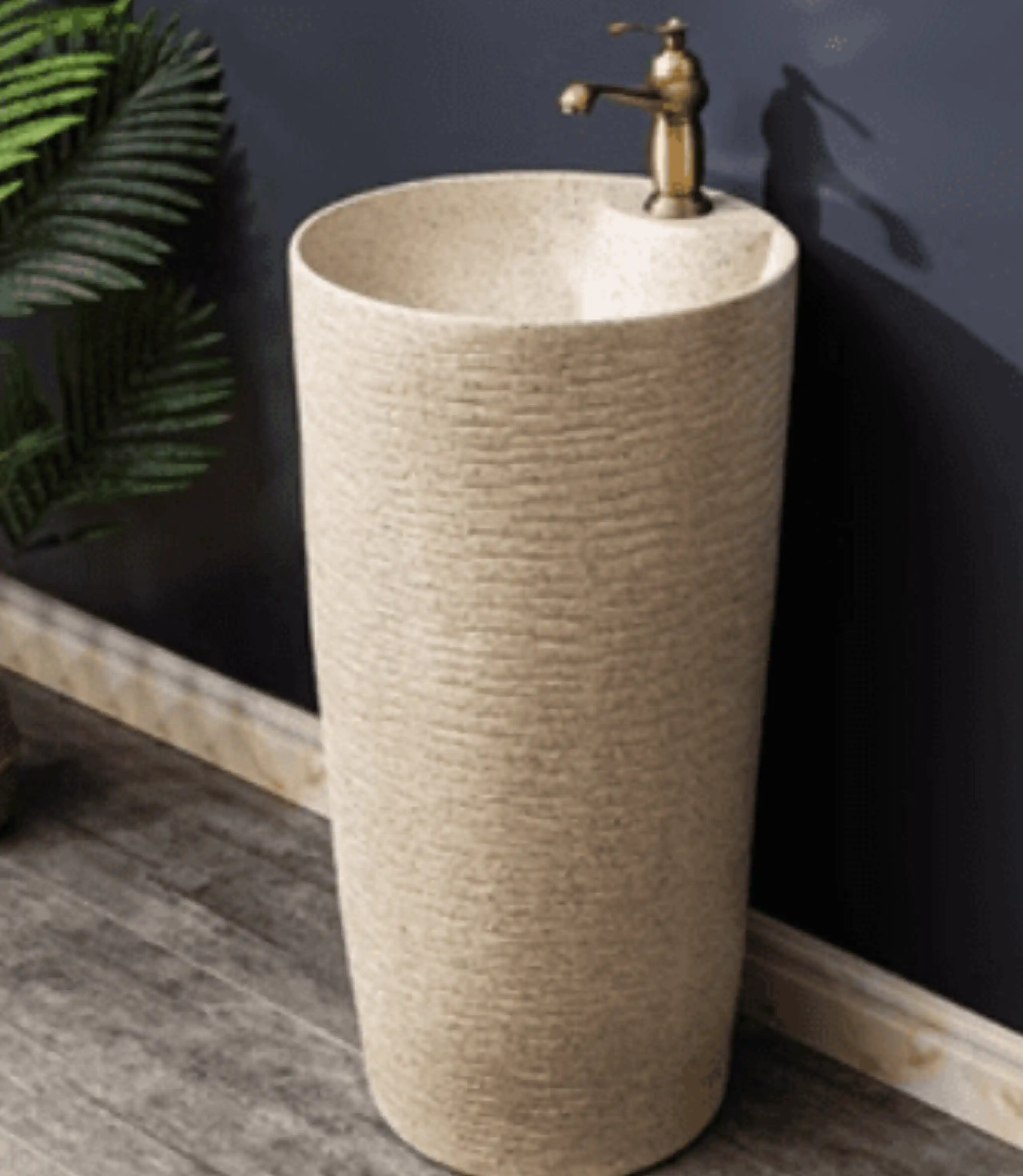 Granite Pedestal Sink4