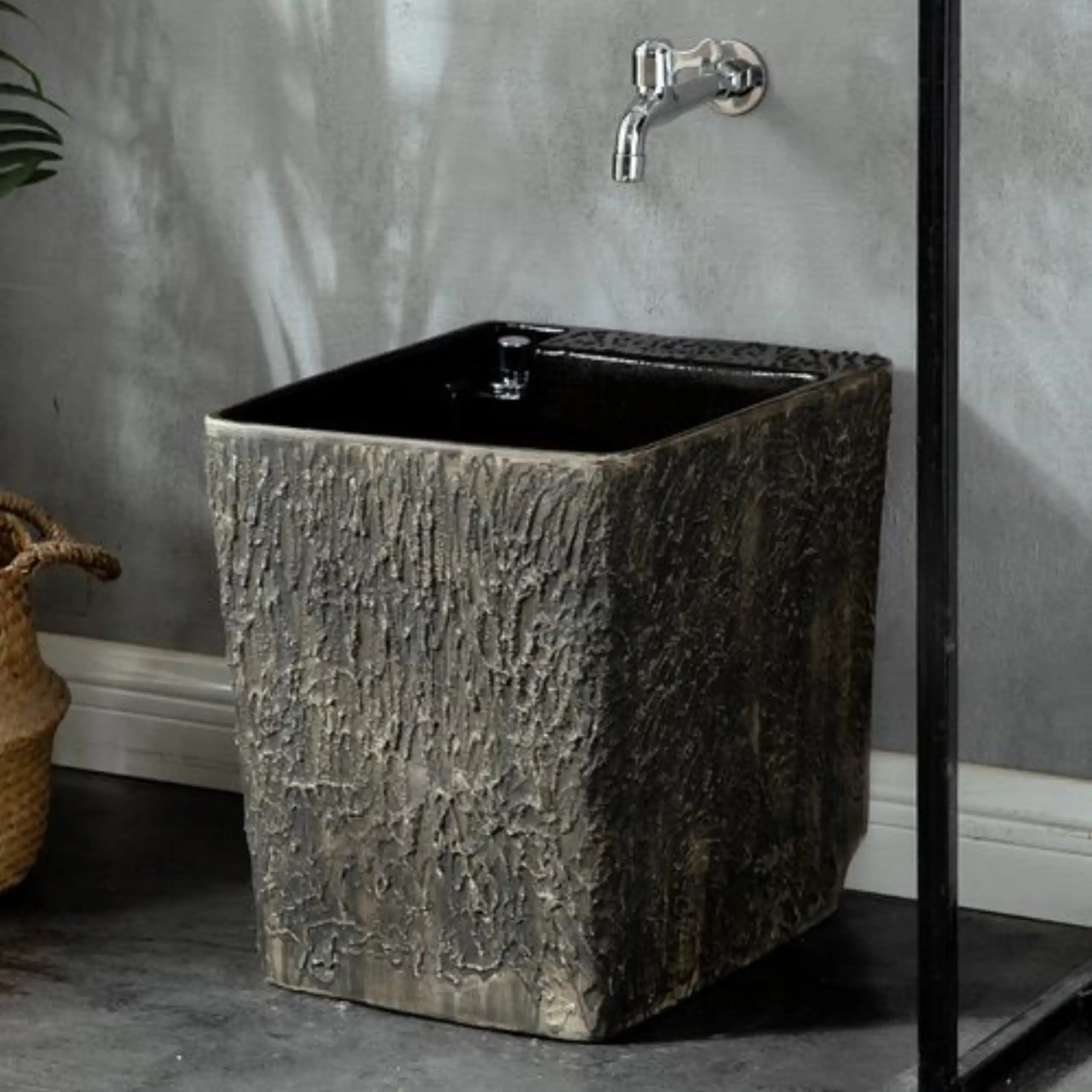Granite Pedestal Sink7