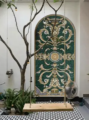 Natural marble mosaic 3