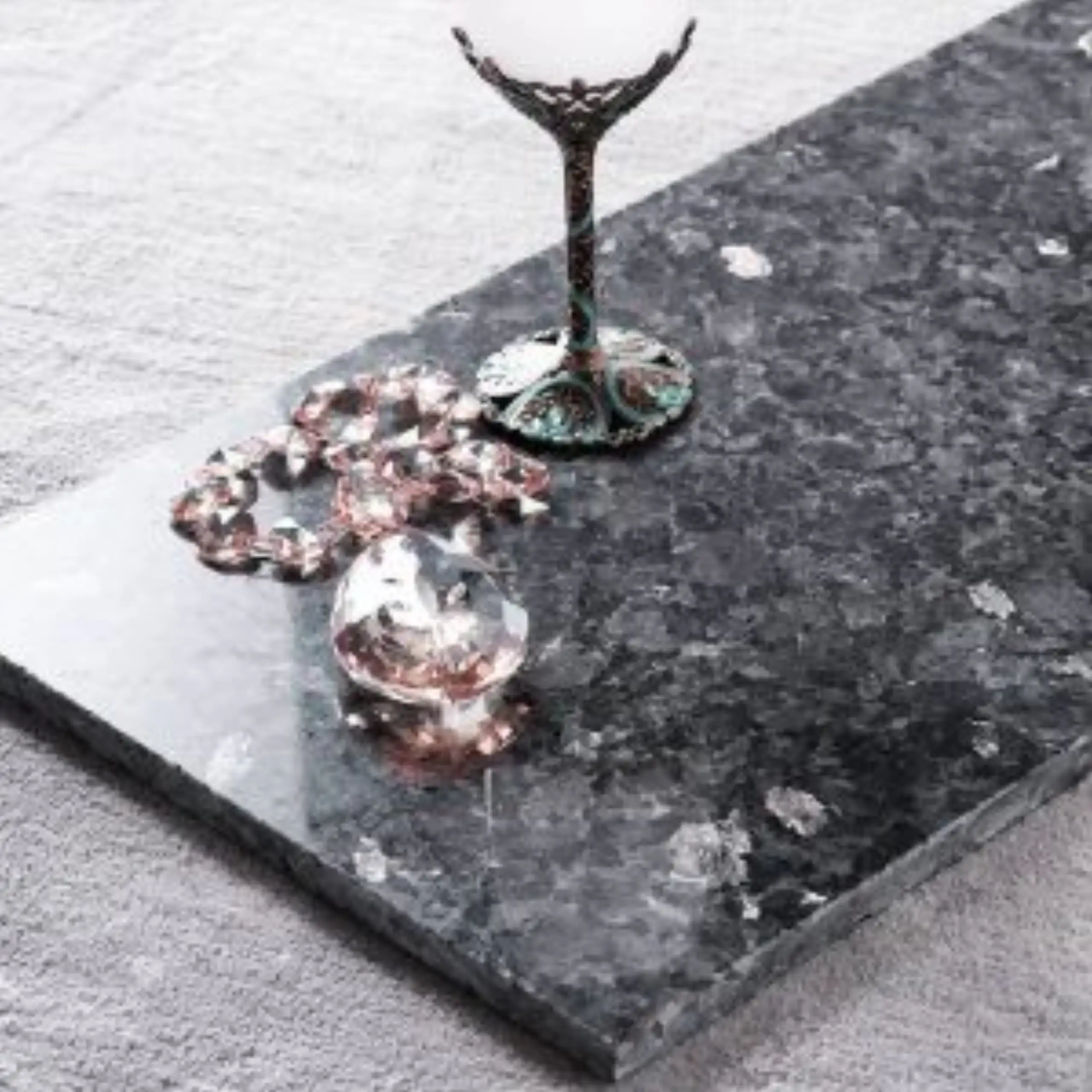 የብር ፐርል ግራናይት Slab1