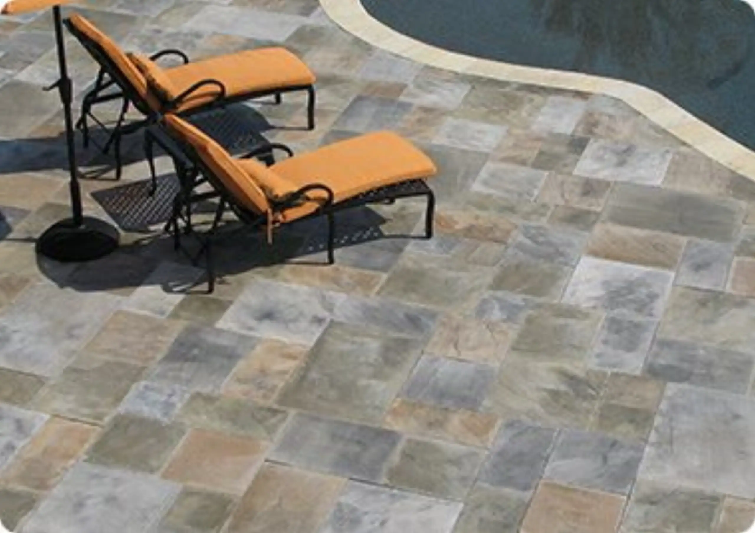 Slate Pool deck