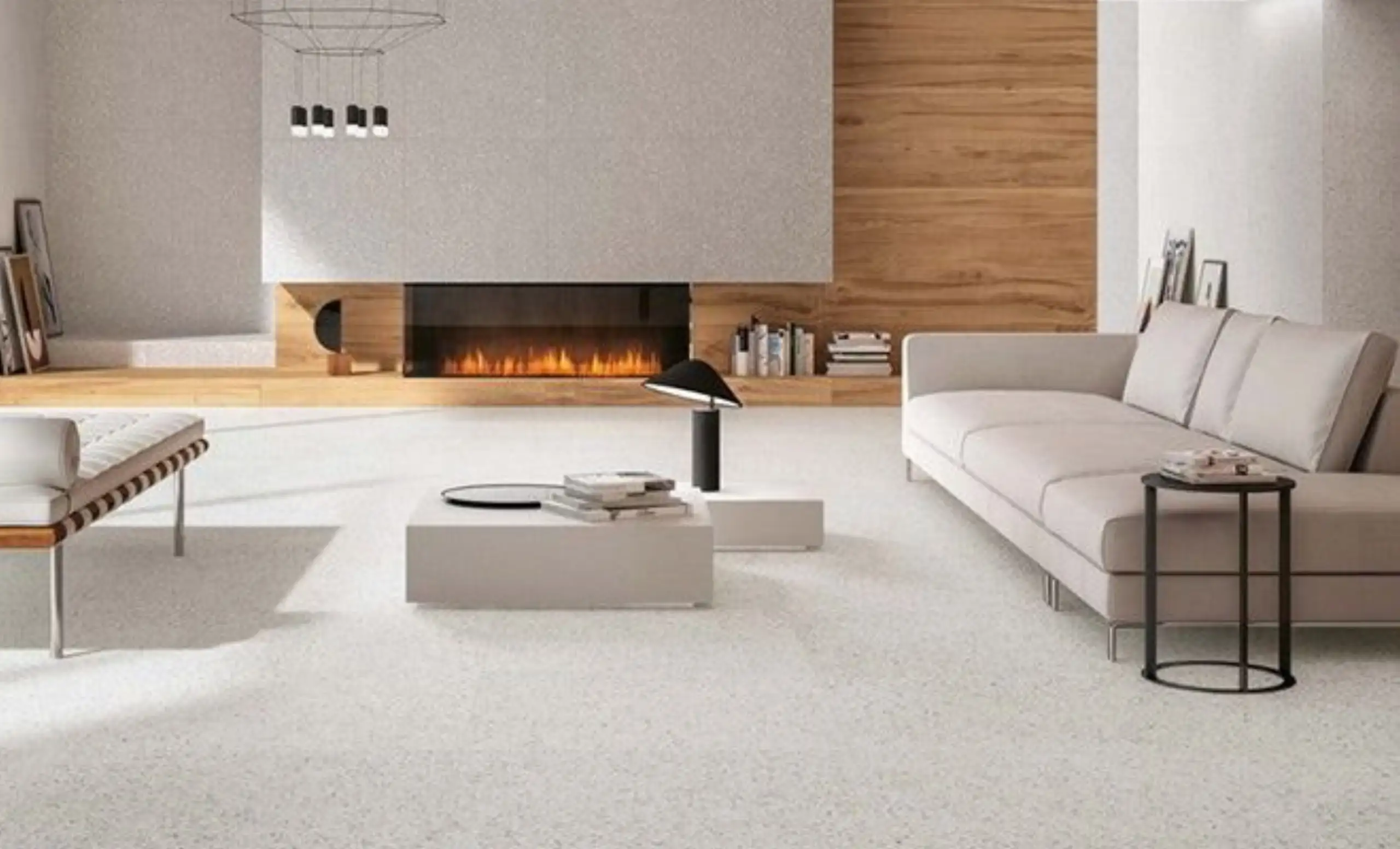 White Terrazzo Texture 3