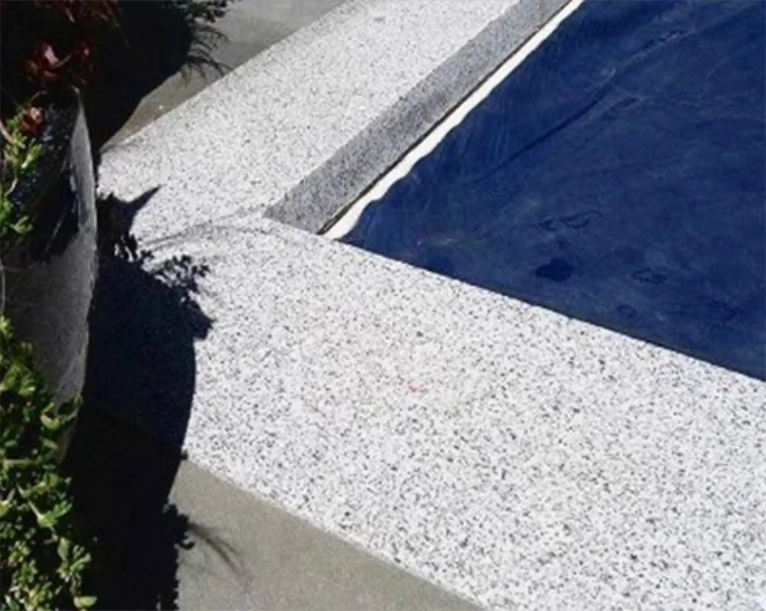 dove grey granite drop face pool coping tiles