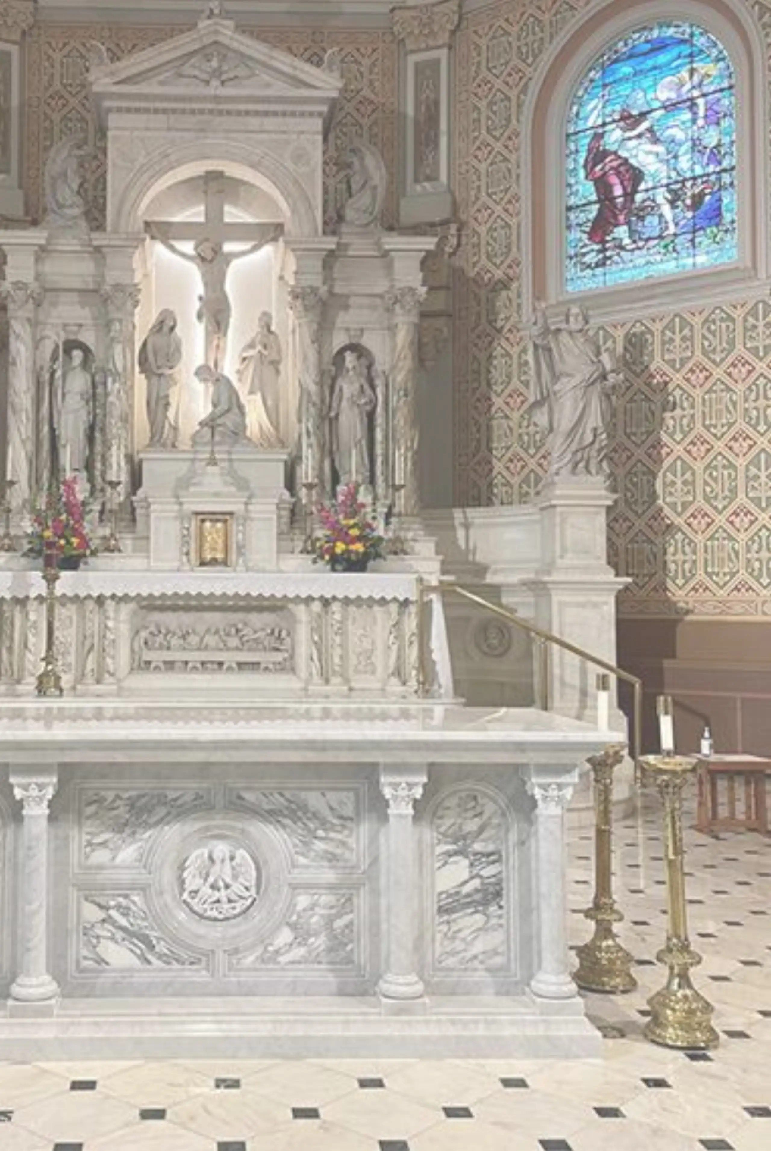 2 Catholic church marble altar design