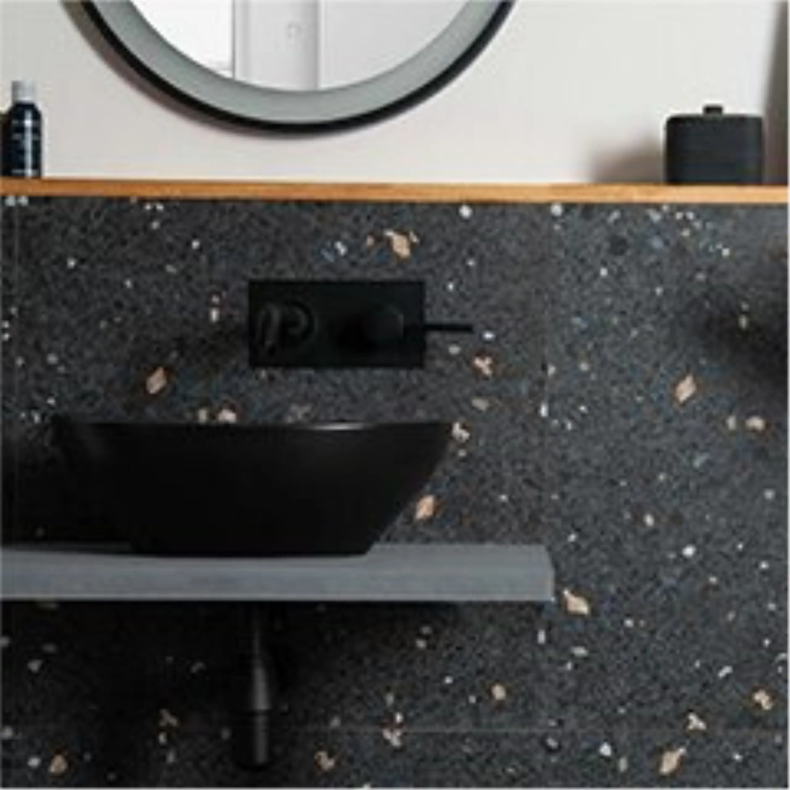 George Stones Finest Black Terrazzo imag 2