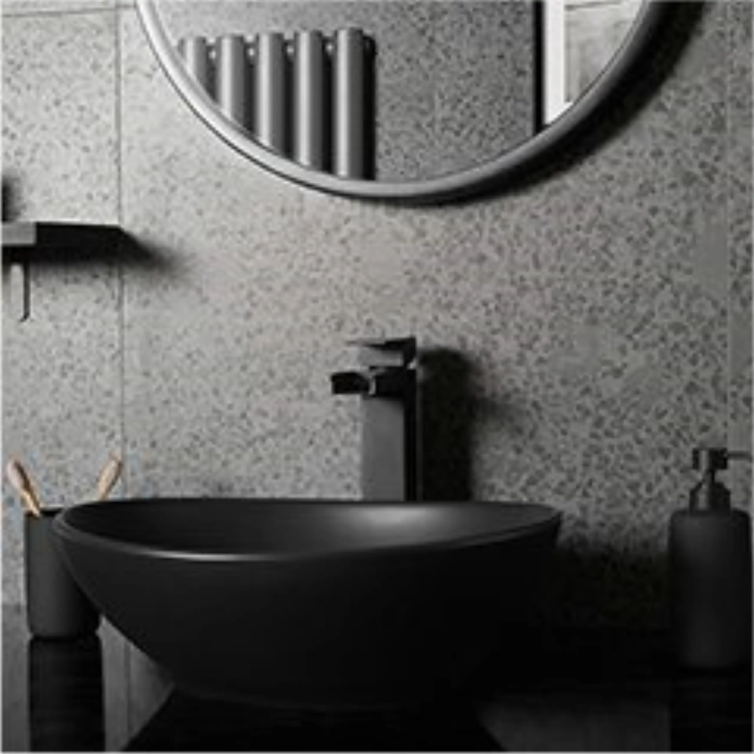 George Stones Finest Black Terrazzo imag 3