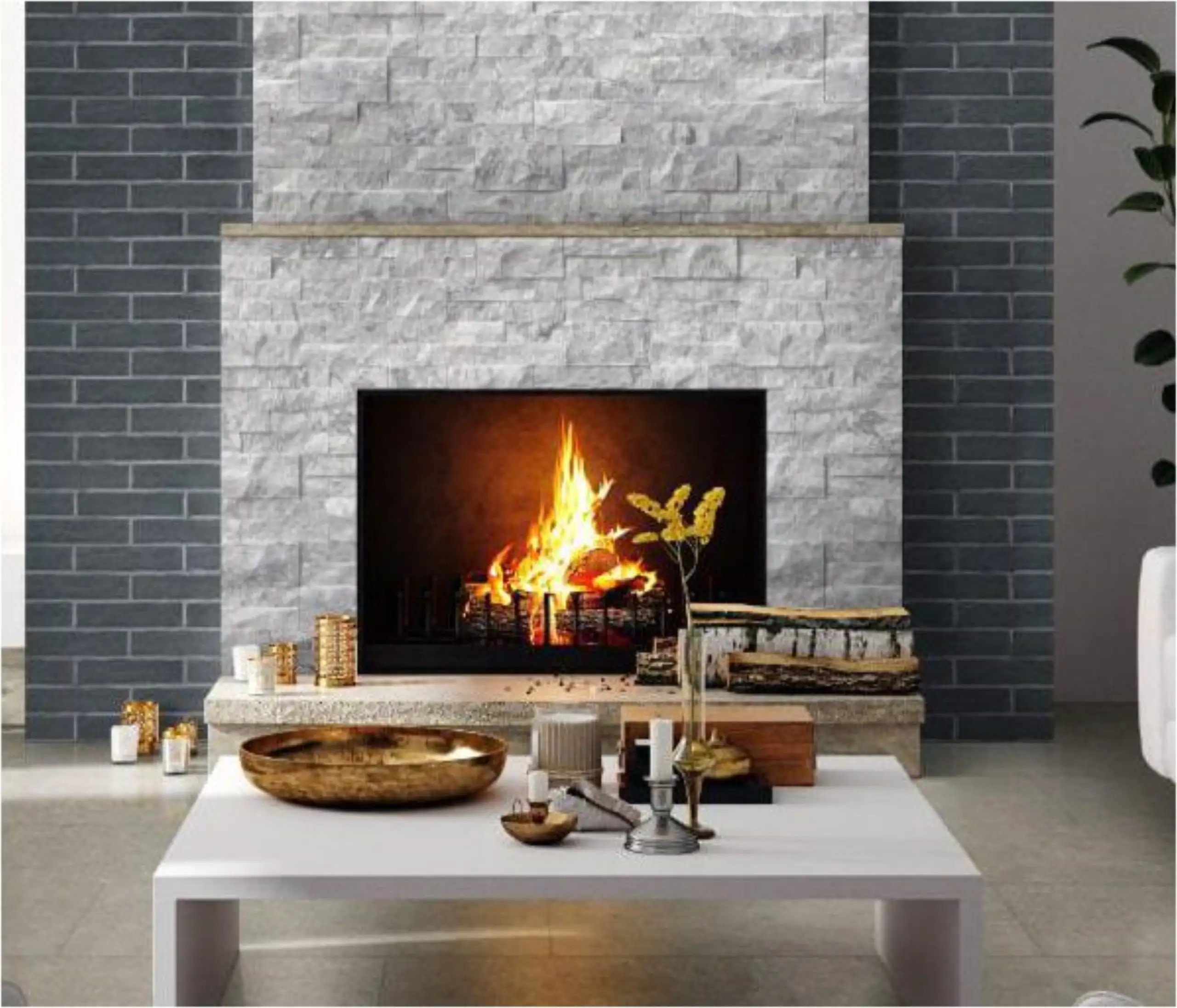 Chimenea de piedra 4