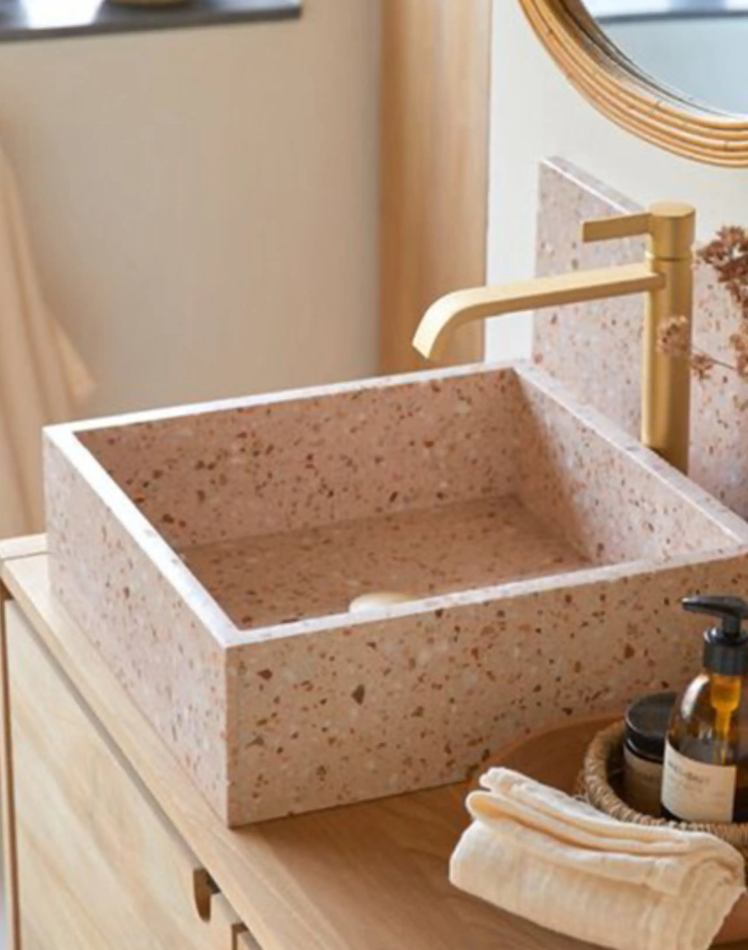 Tikamoon Lavabo de salle de bain Made Made 1 1