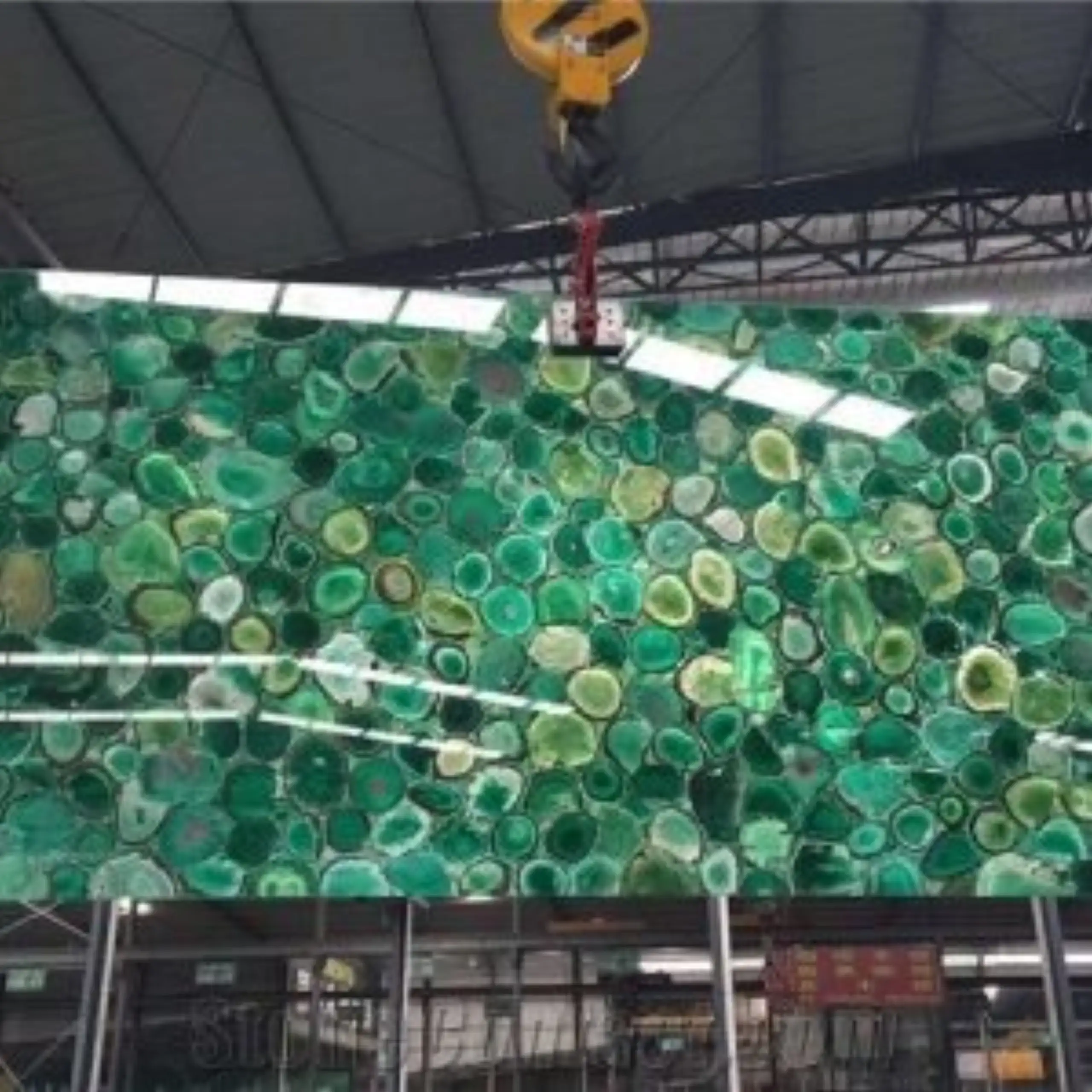 green agate polished semiprecious stone slabs p832756 1b