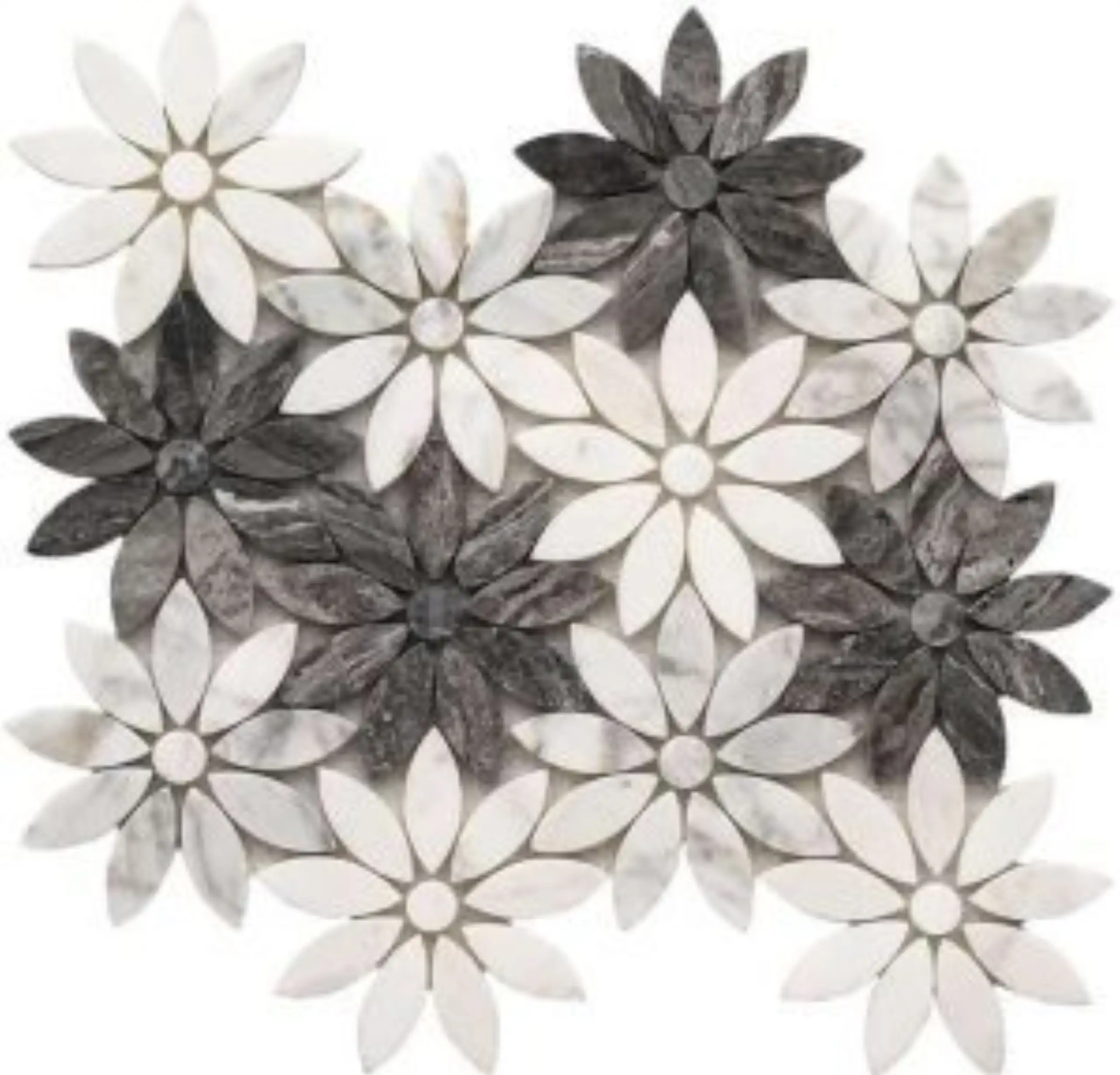 marble flower pattern mosaic tile marble flower pattern mosaic tile