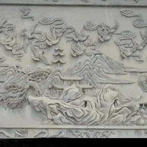relief wall decor carved in granite3