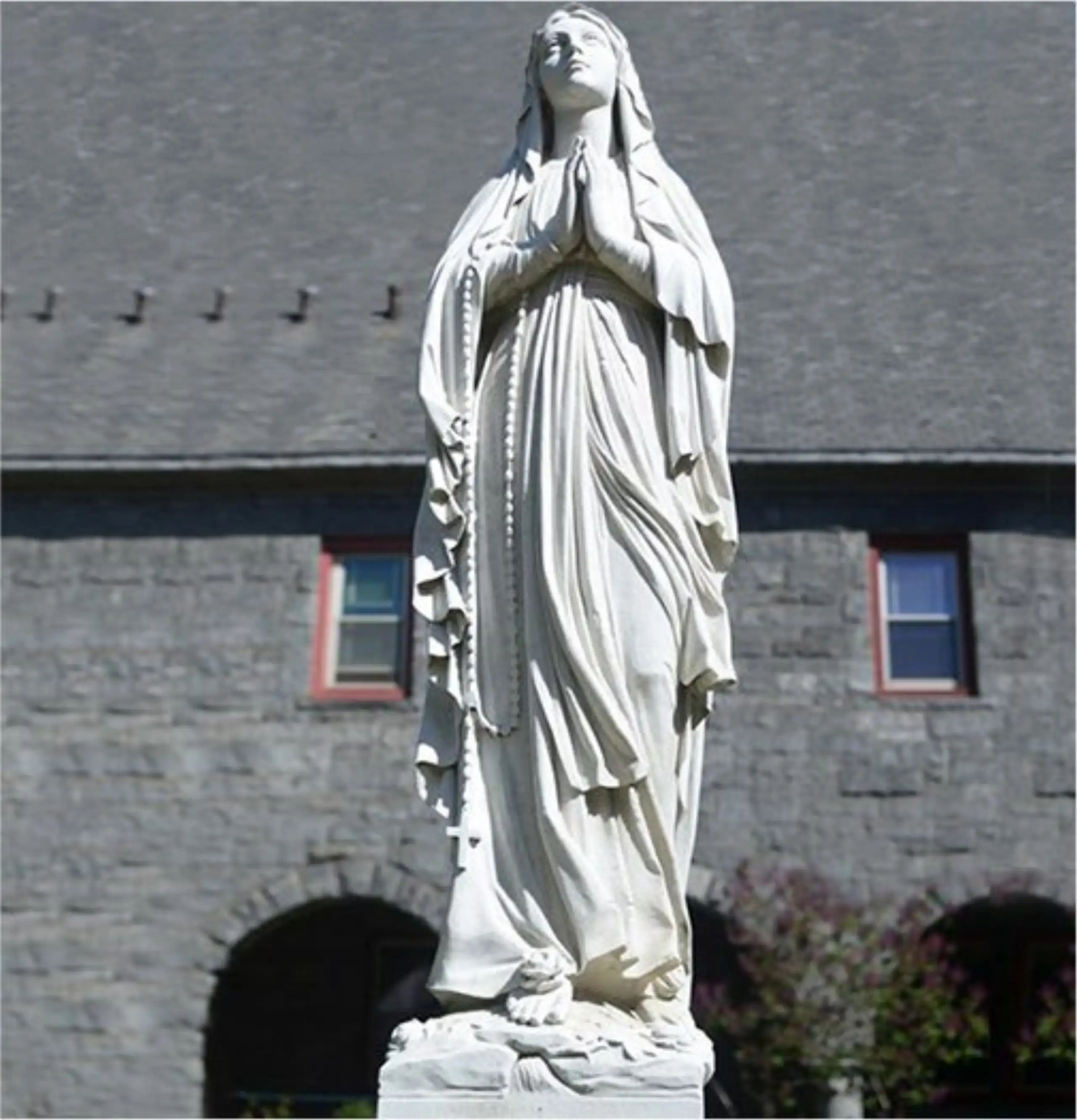 Hot Church Decoration Outdoor Large White Marble