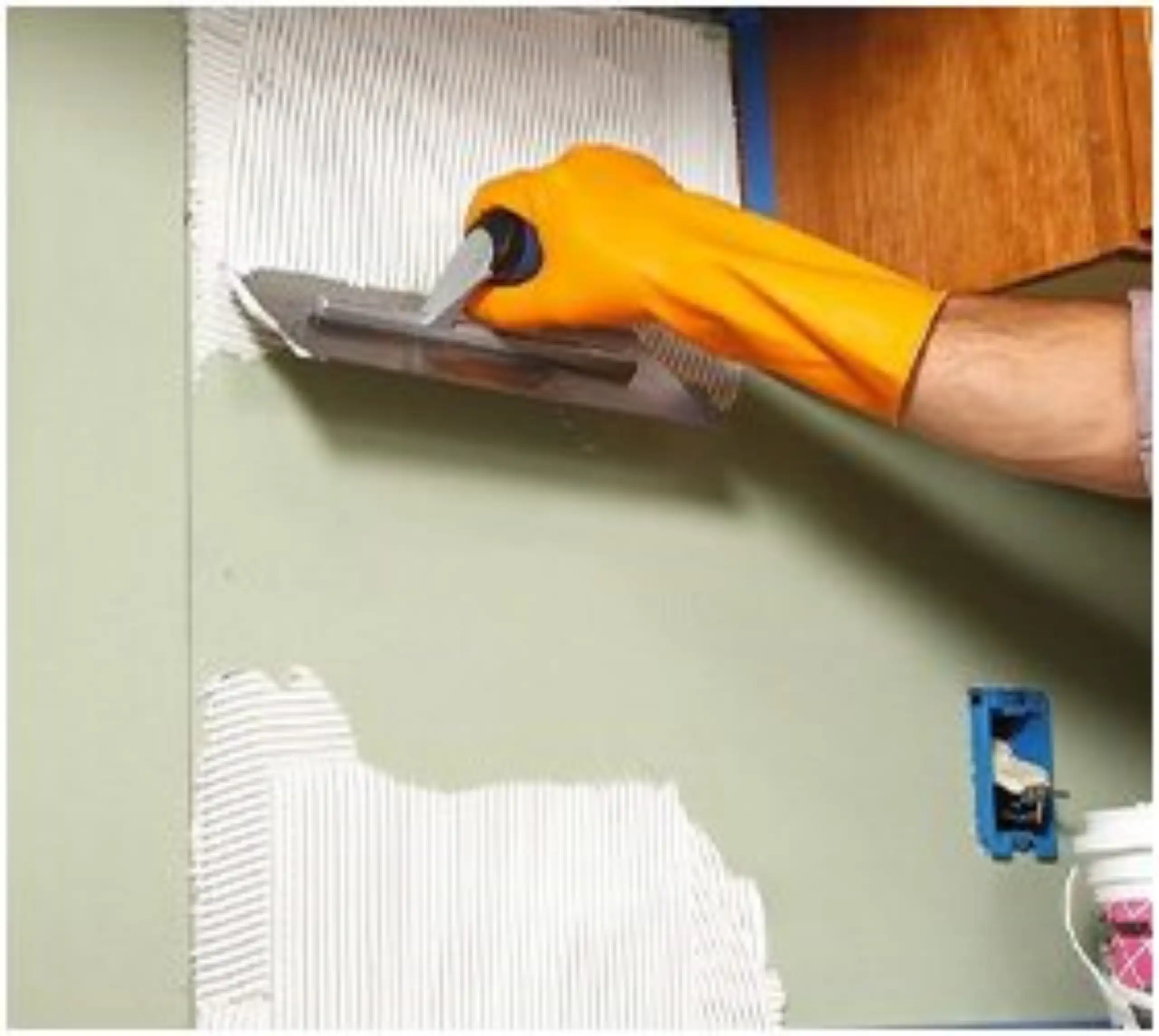 glass and stone mosaic tile cleanup 2
