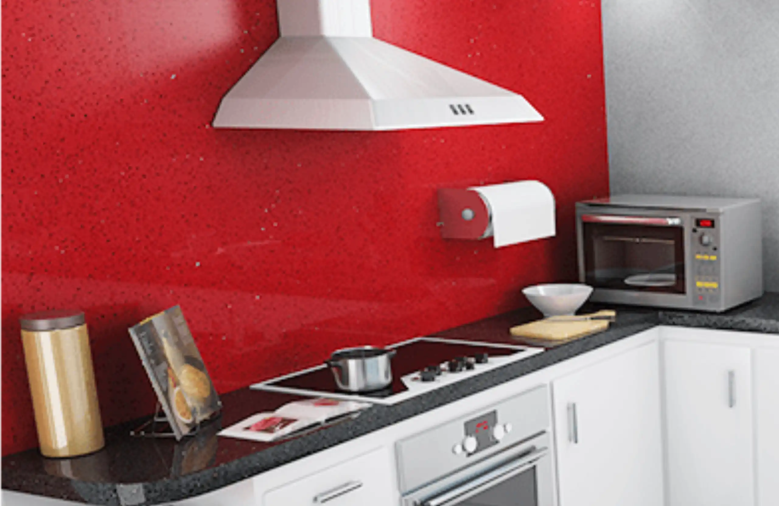 Red Quartz Countertops3