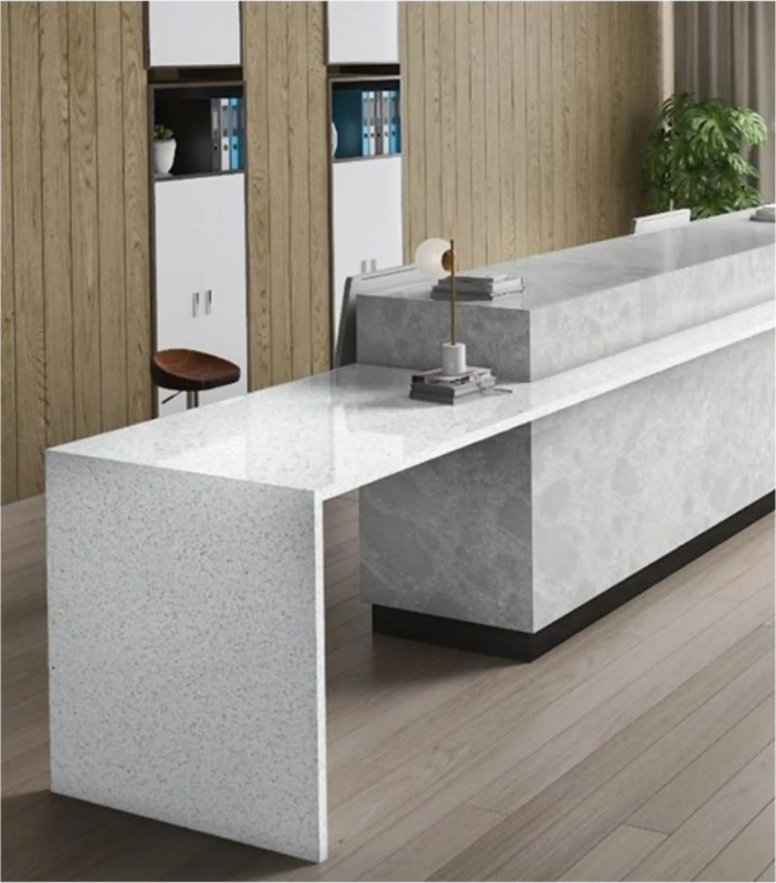 white engineered stone 10