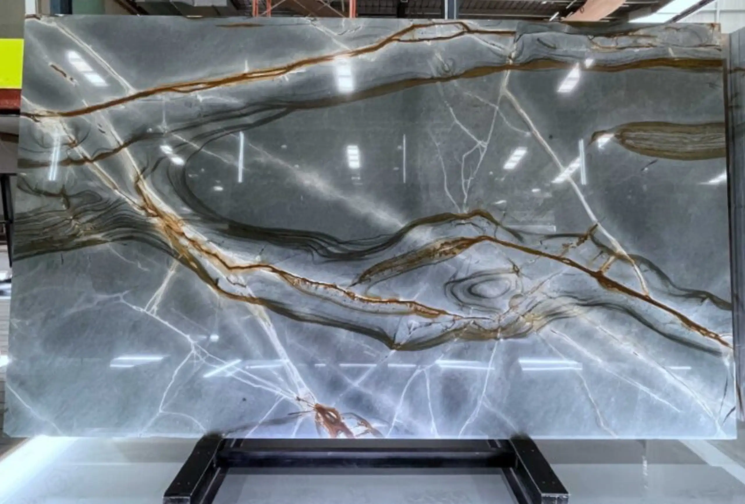 Azure Quartzite Slab1