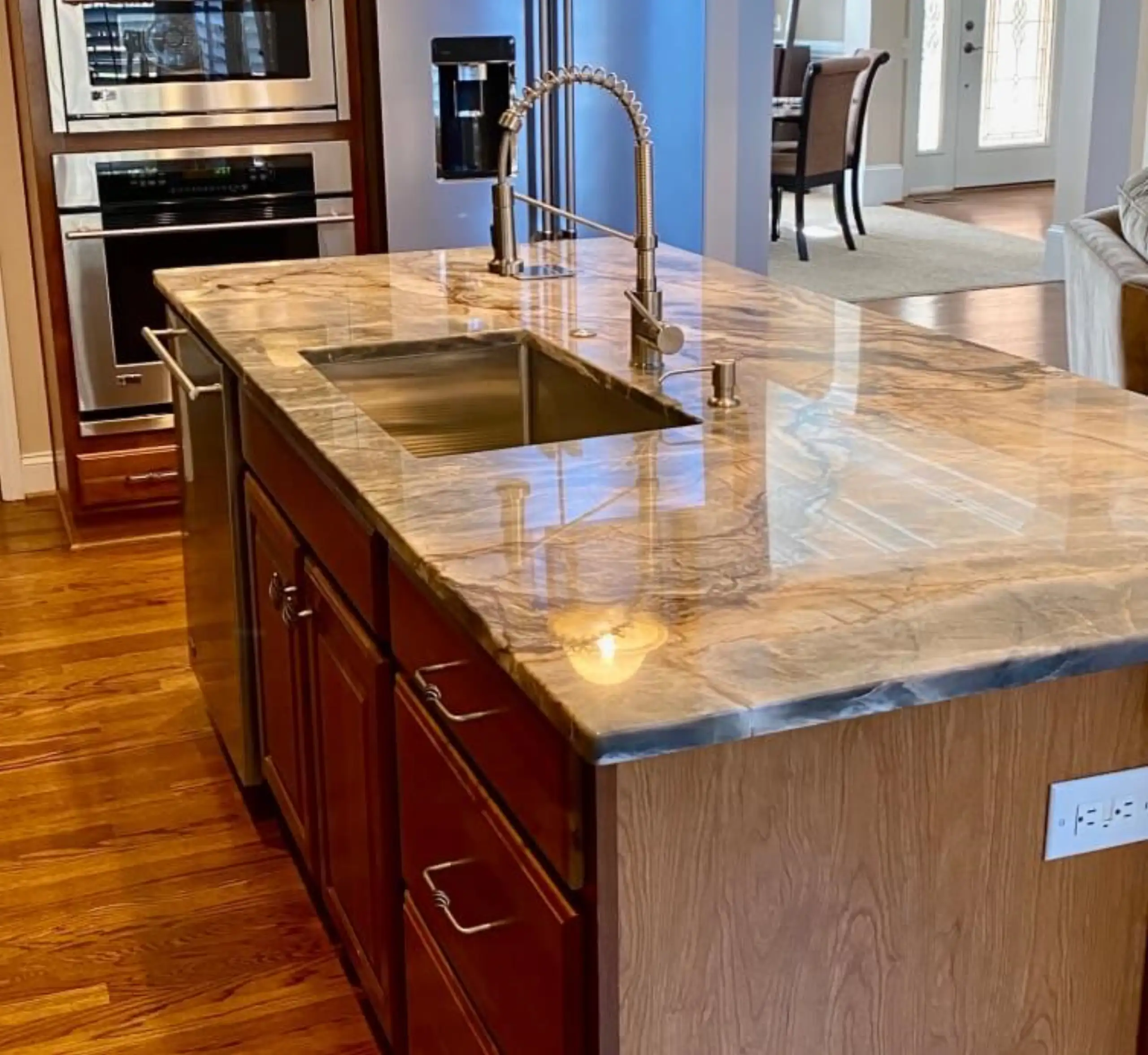 Blue Storm Quartzite Slab2