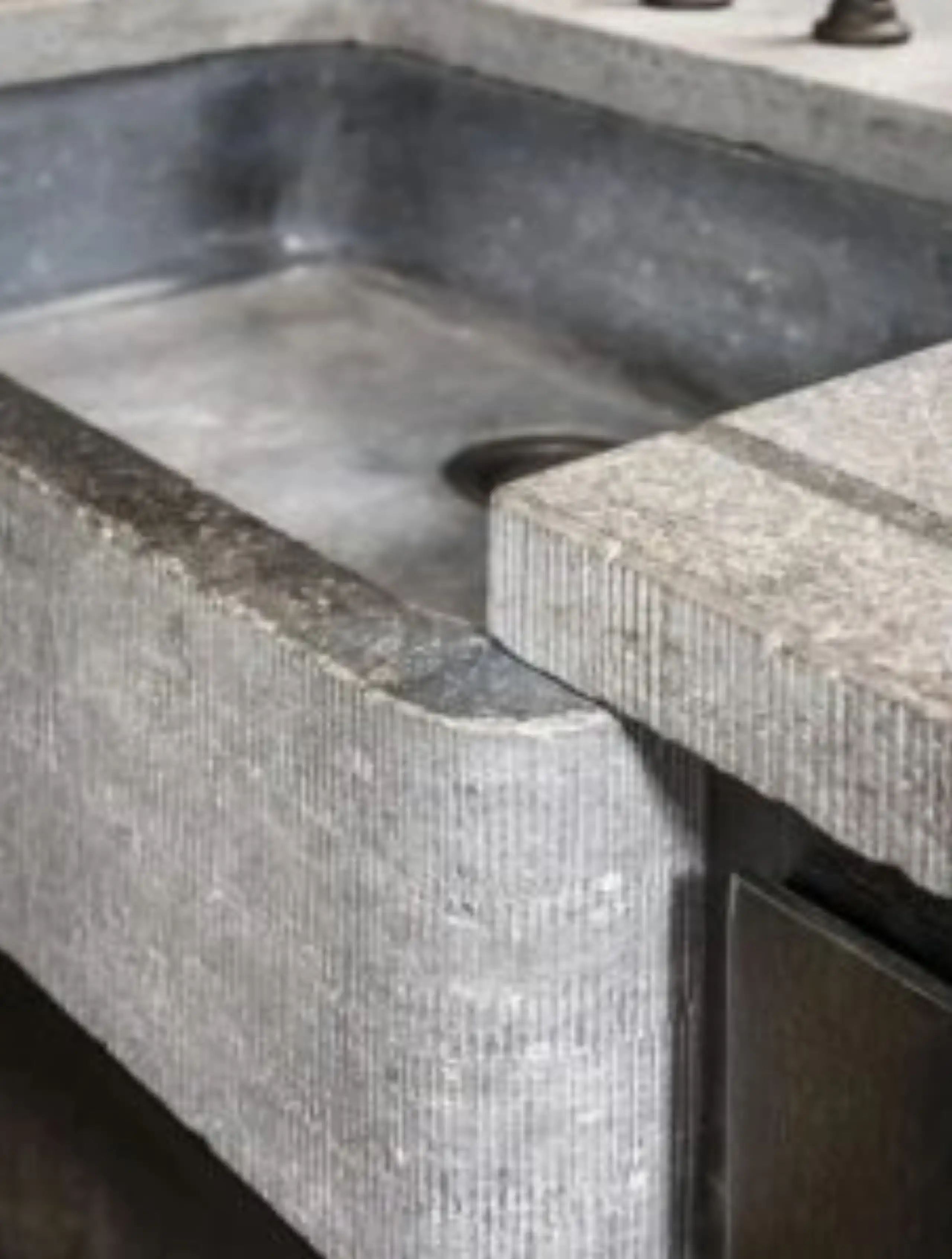 Brushed Granite Finish