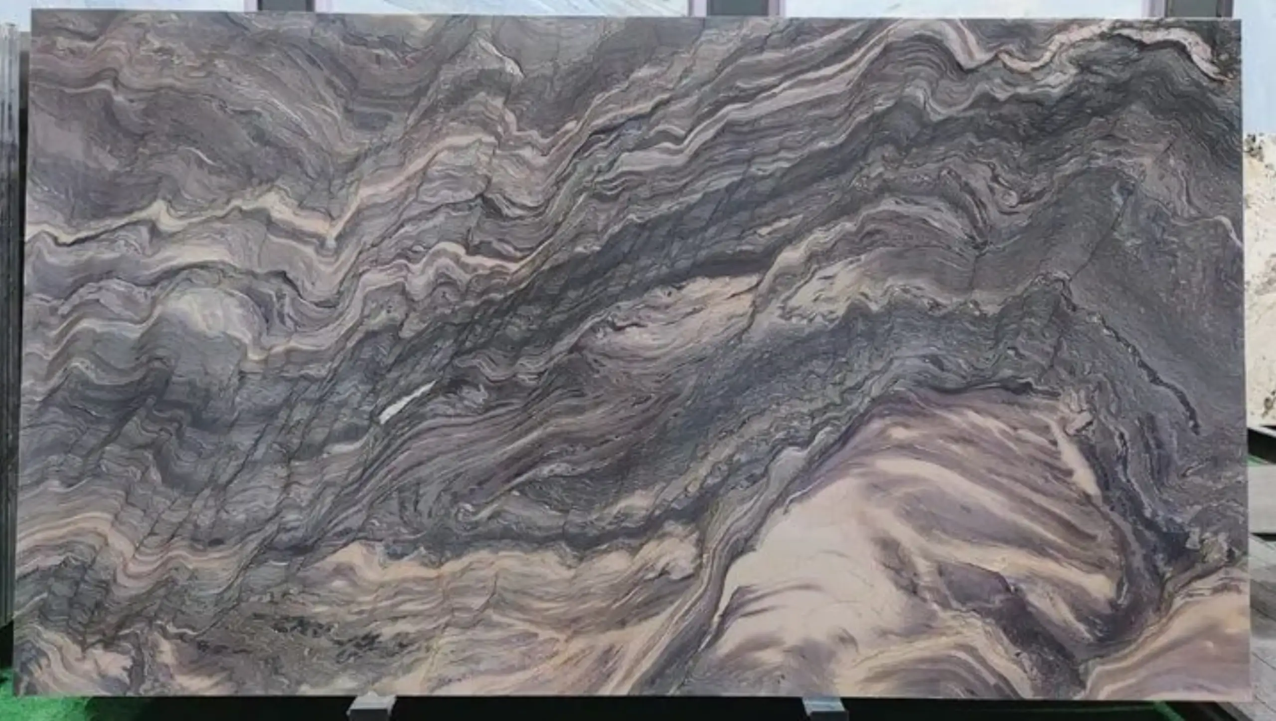 Majestic Blue Quartzite Slab1