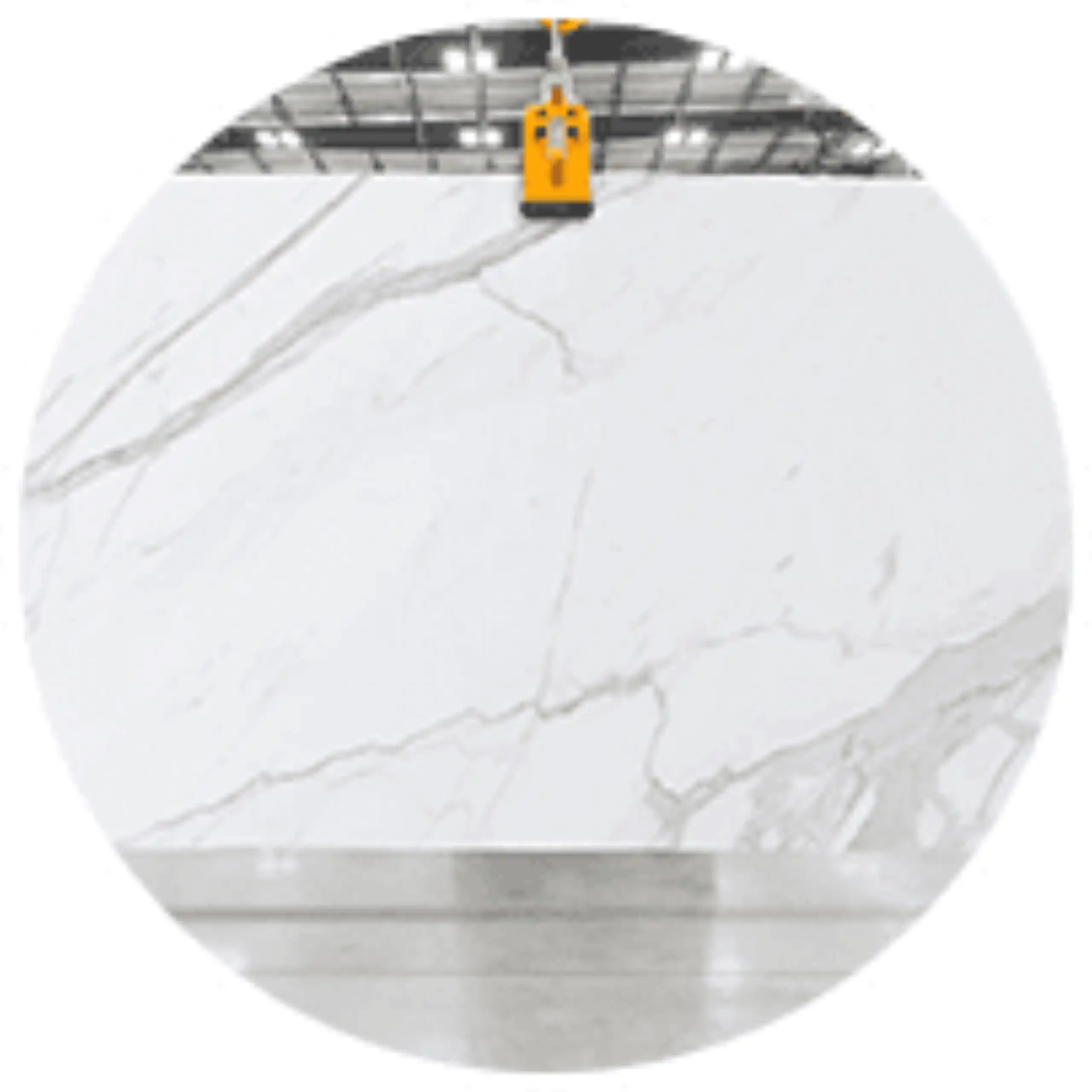 Marble Daisy Mosaic Tile6