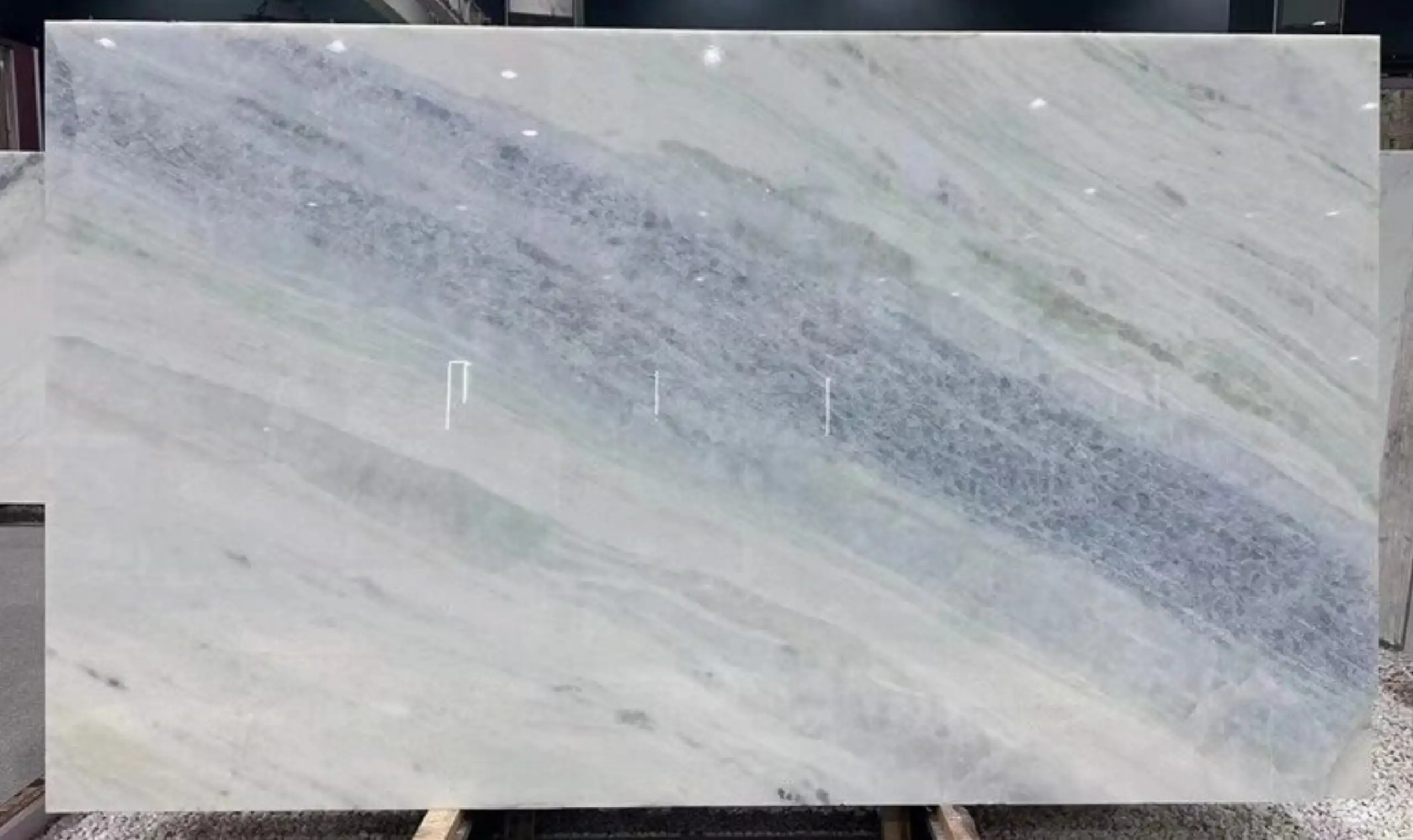 Mediterranean Blue Quartzite Slab1