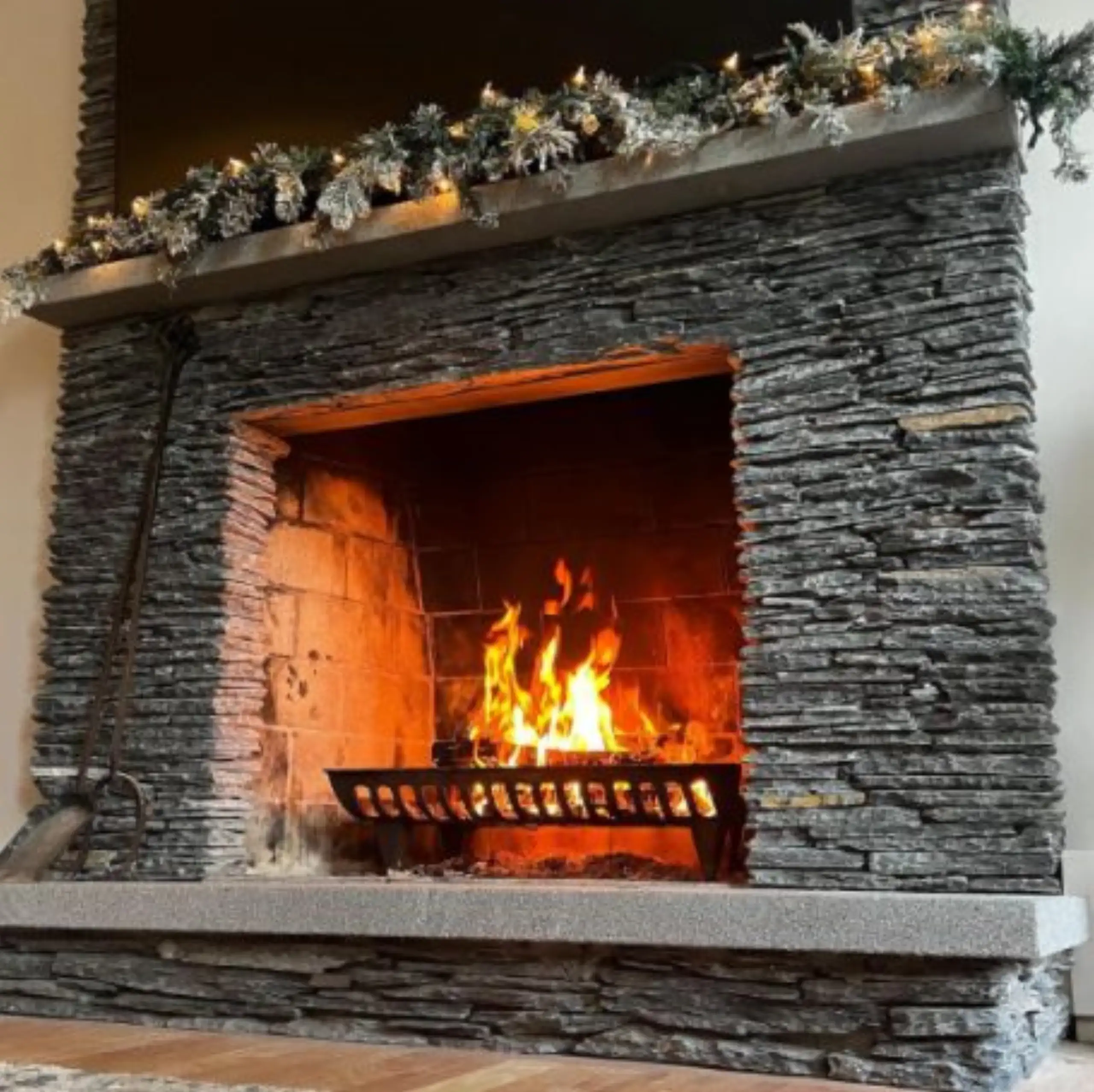 Stone Veneer for Fireplace