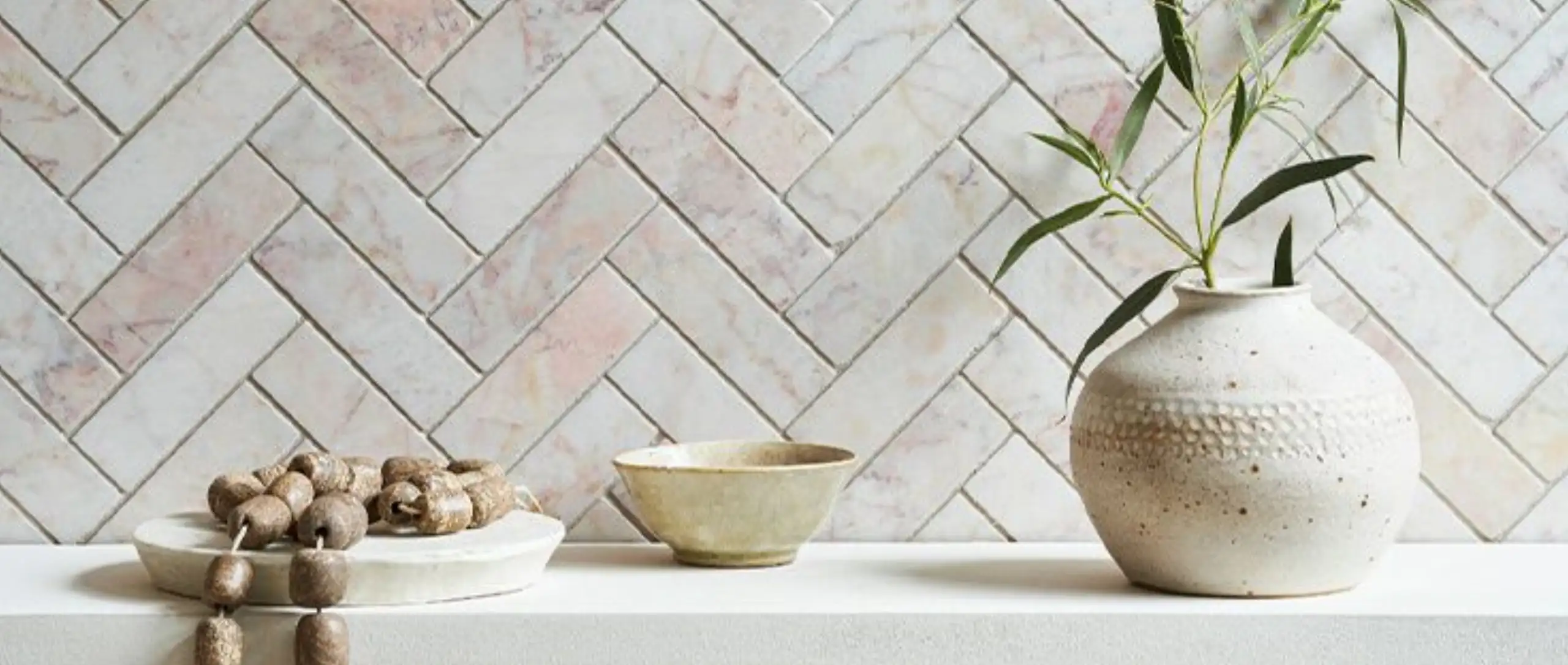 herringbone marble tiles18