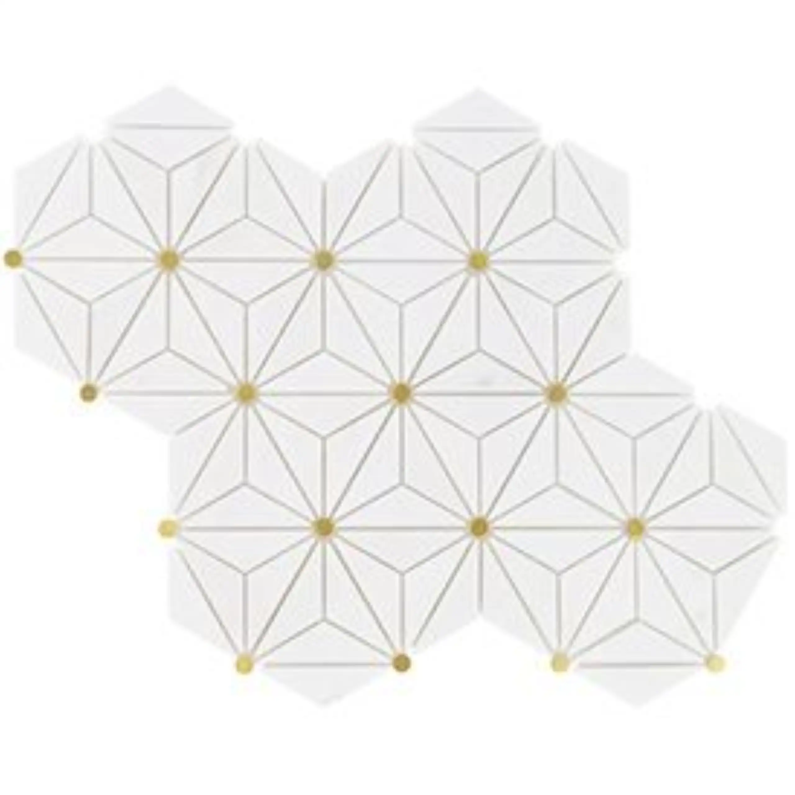 nova dolomite brass marble mosaic10