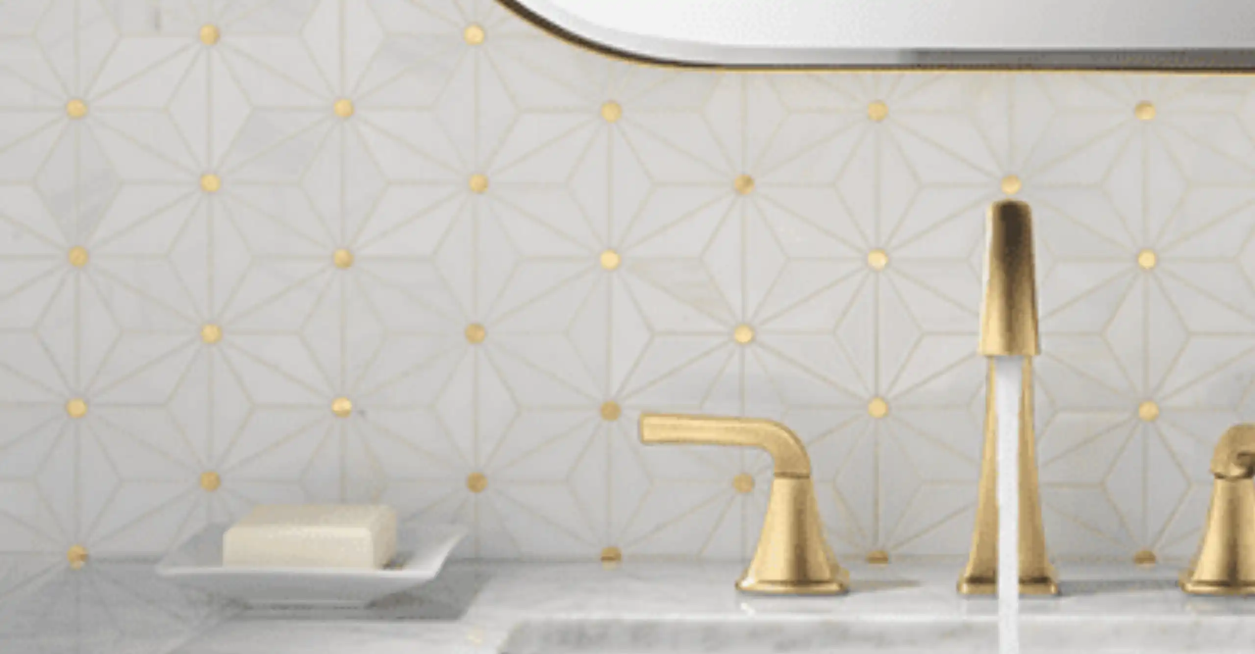 nova dolomite brass marble mosaic9