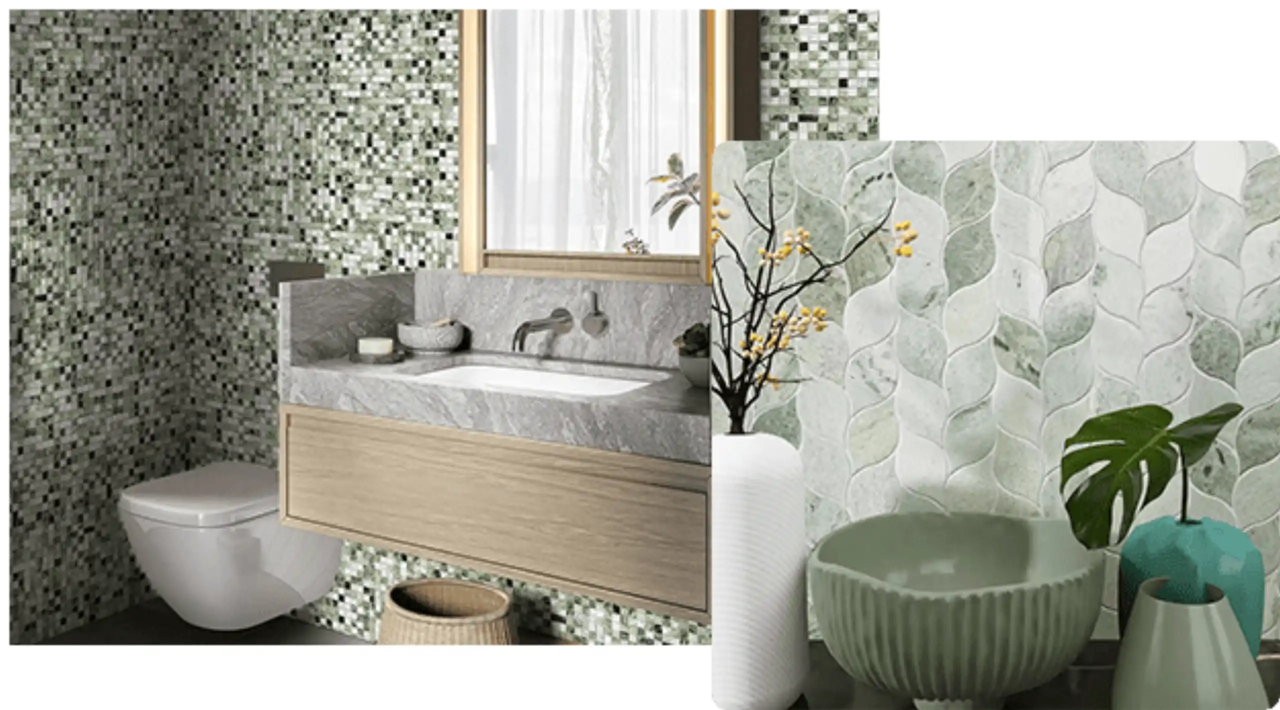 Green Marble Mosaic Tile11