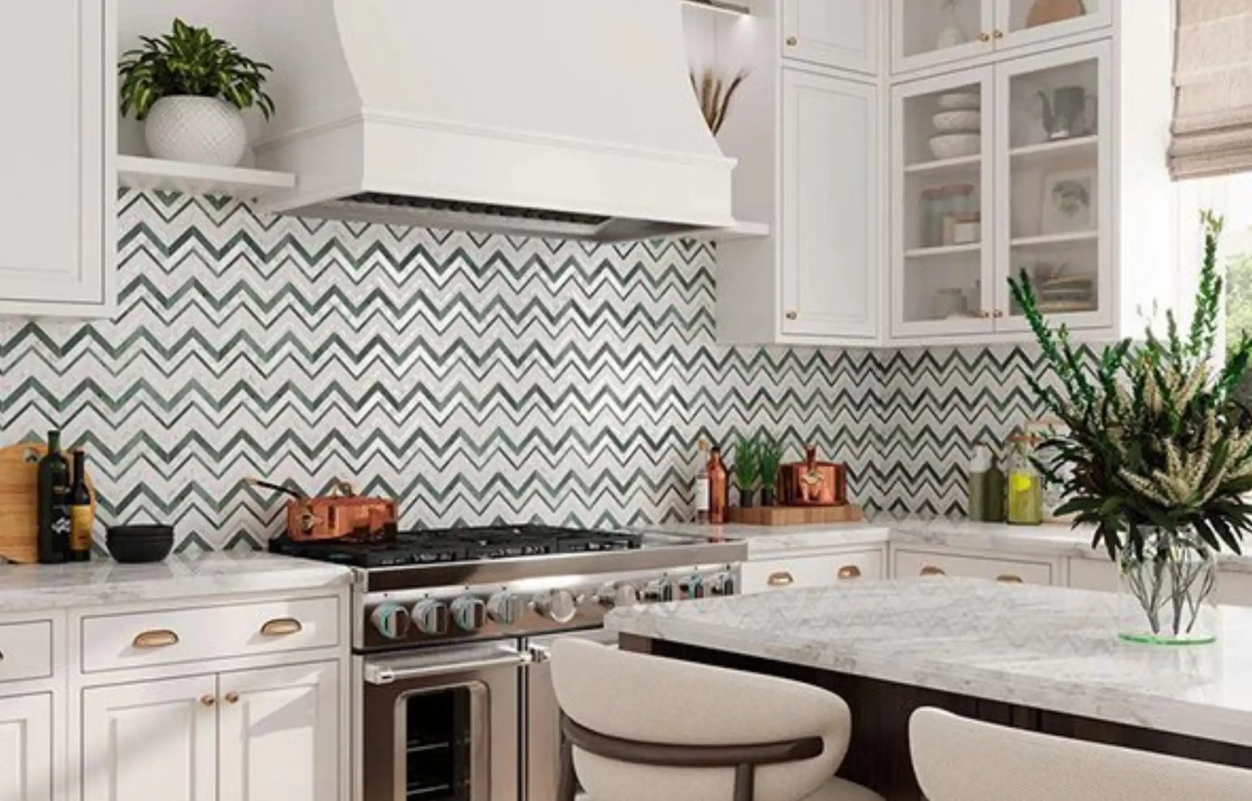 Green Marble Mosaic Tile4