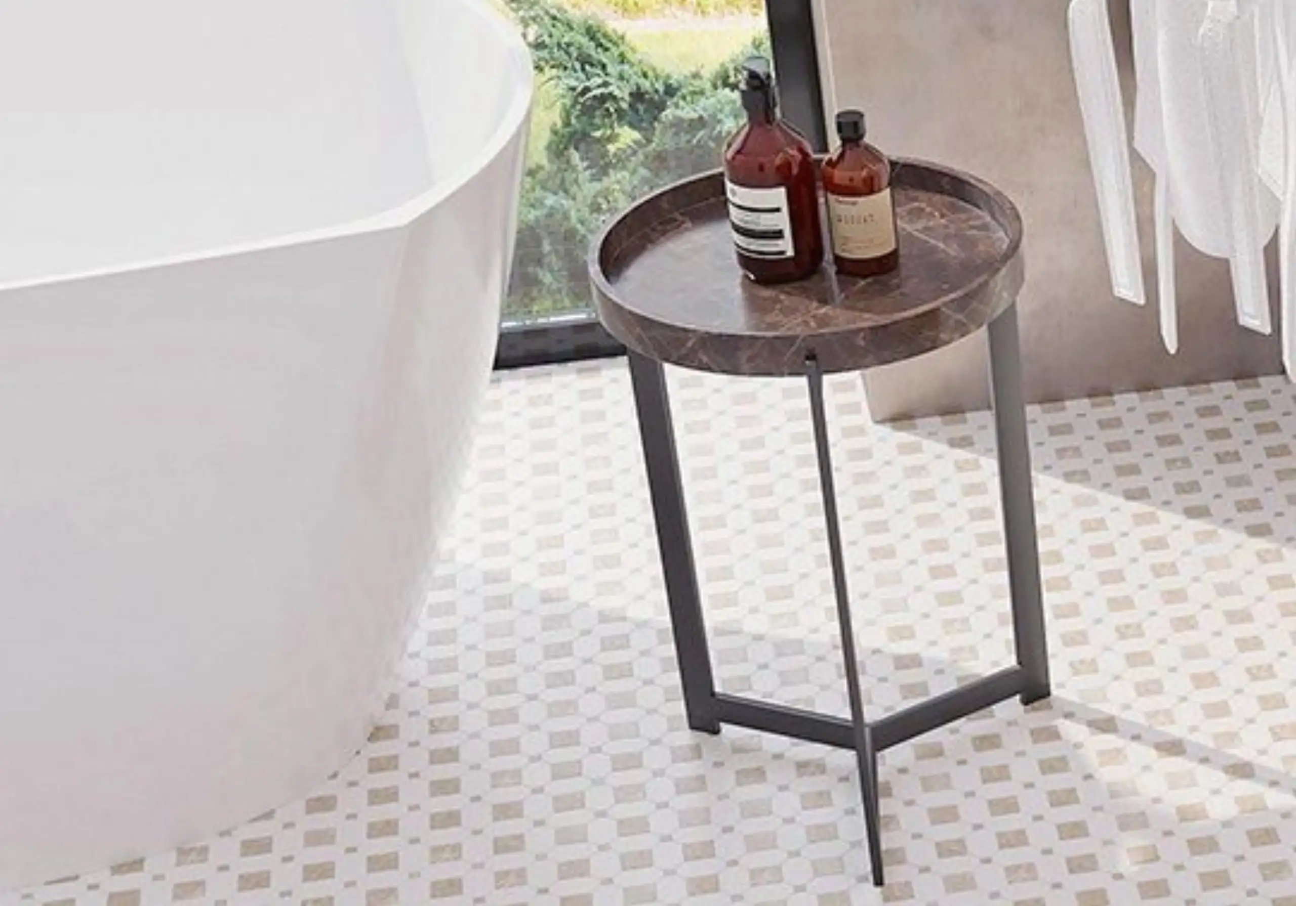 Octagon Marble Tile11