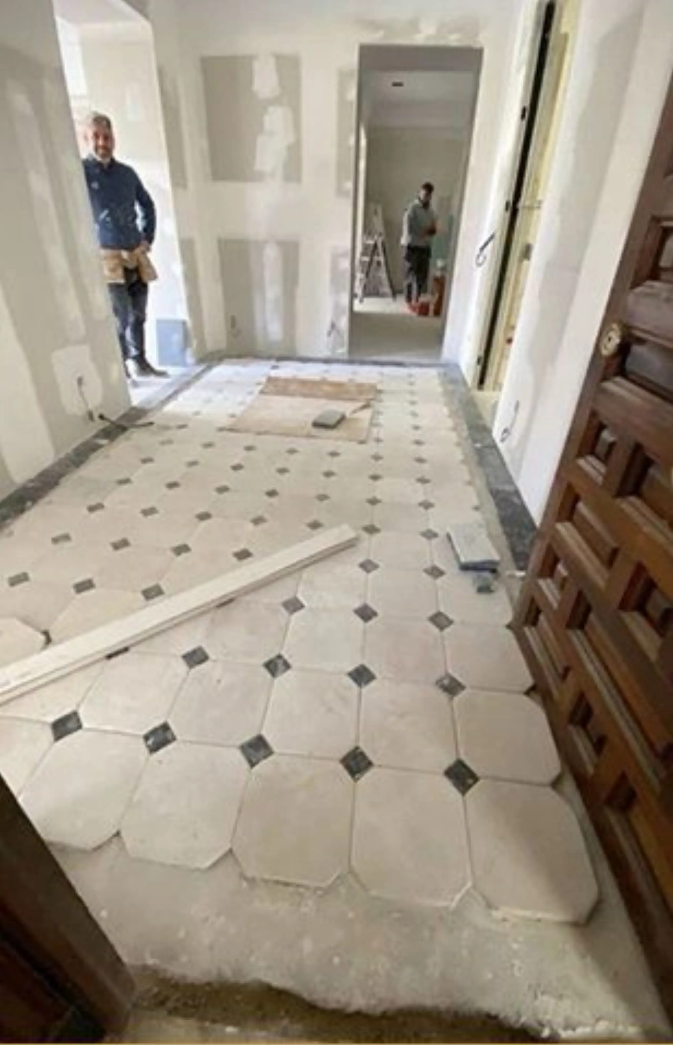 Octagon Marble Tile5