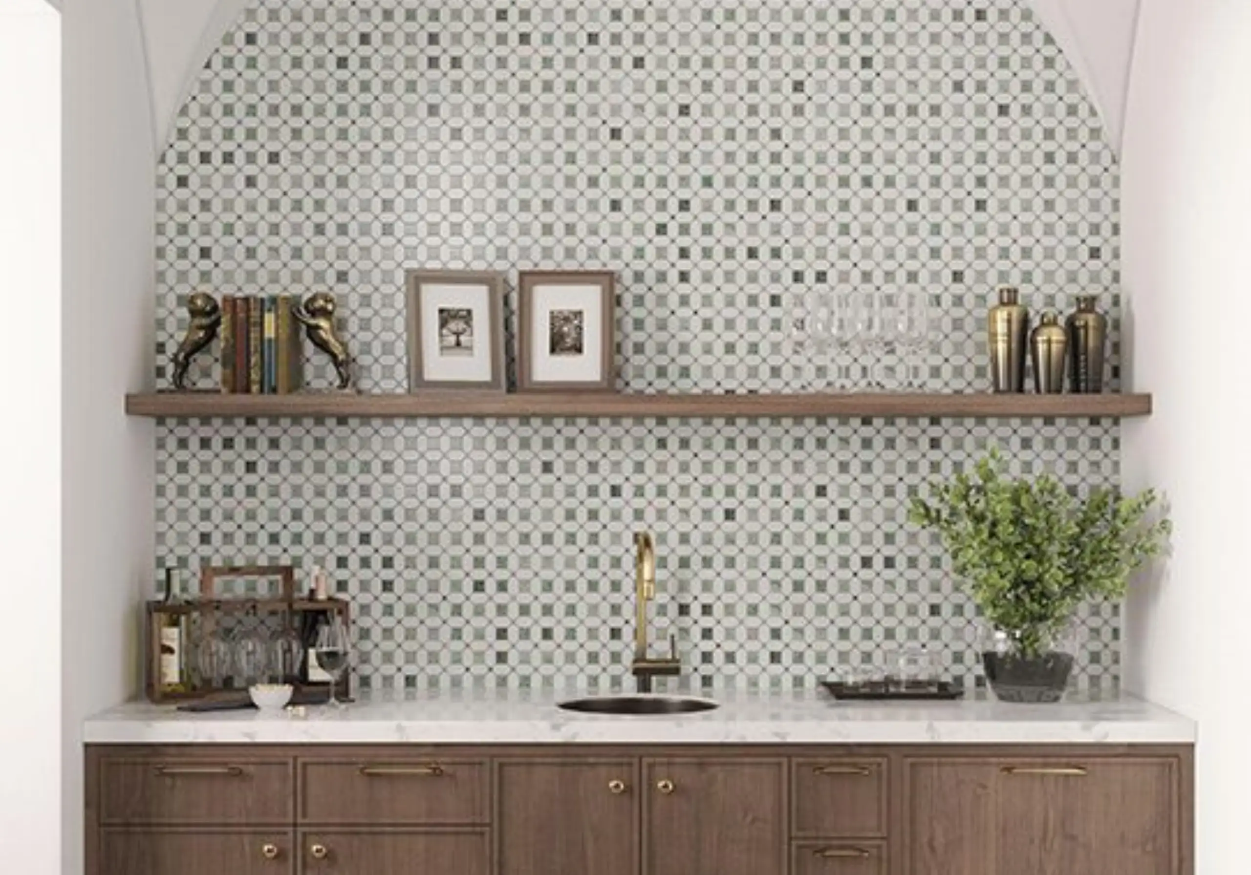Octagon Marble Tile8
