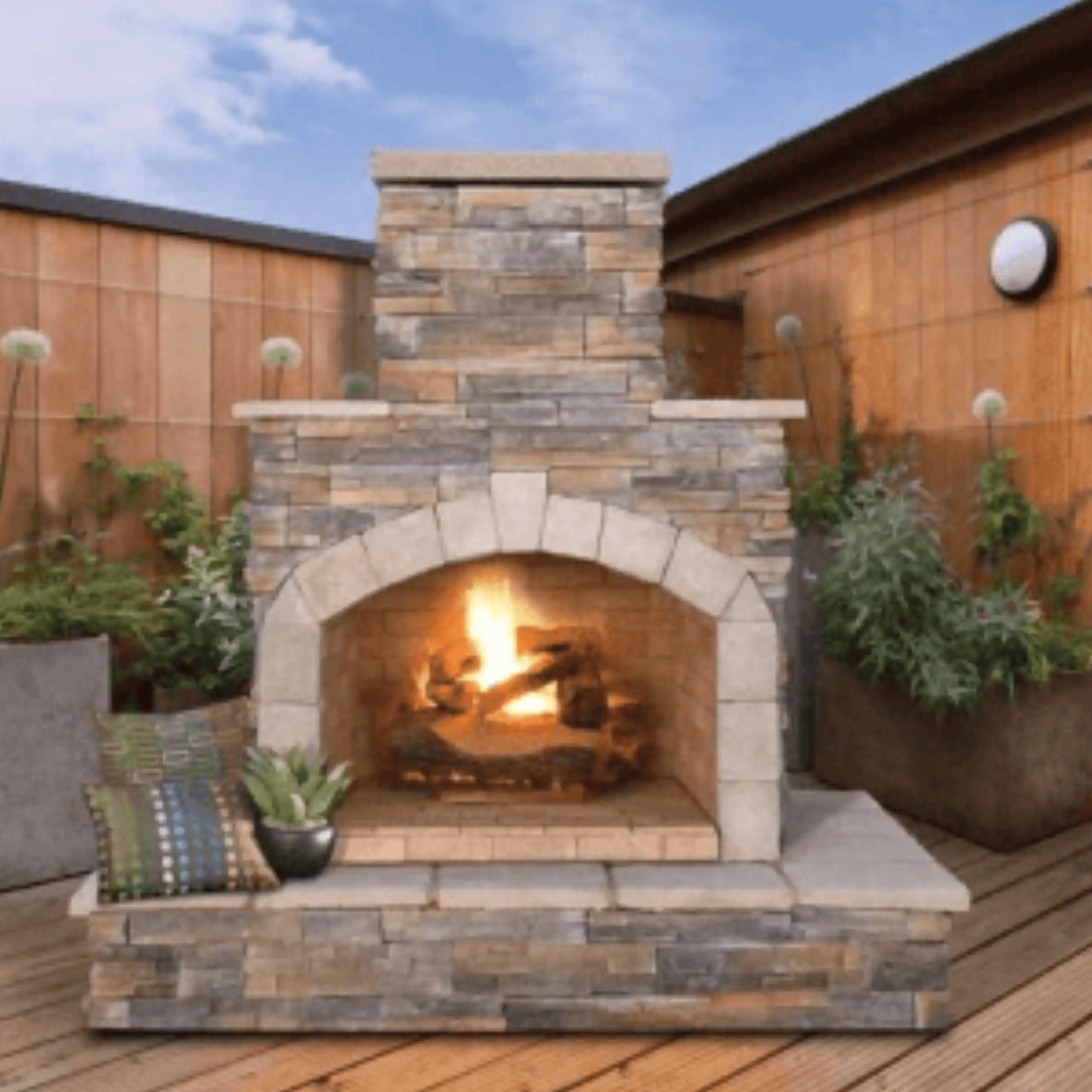 Prefab Outdoor Fireplace Prefab Outdoor Fireplace