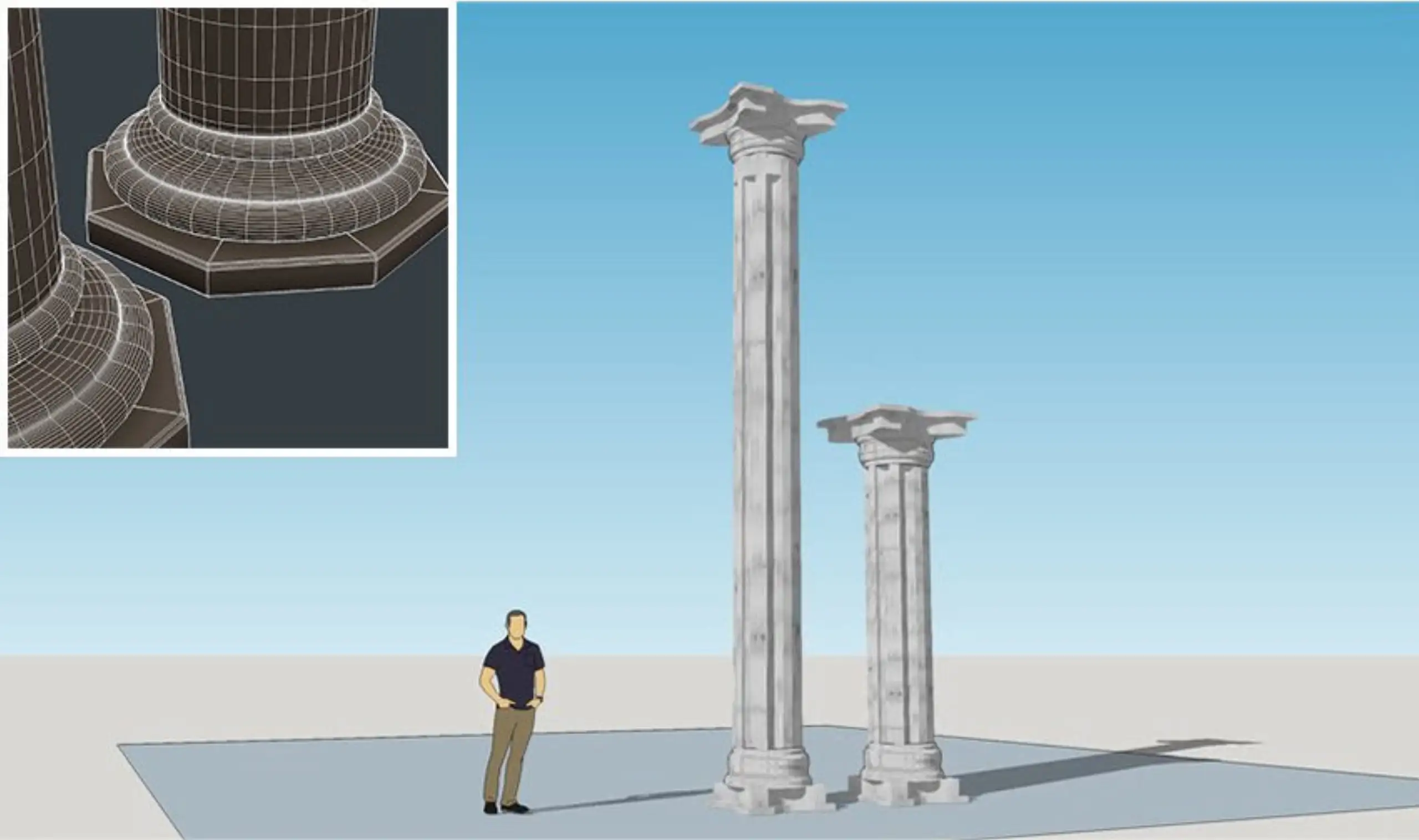 Roman Marble Column11