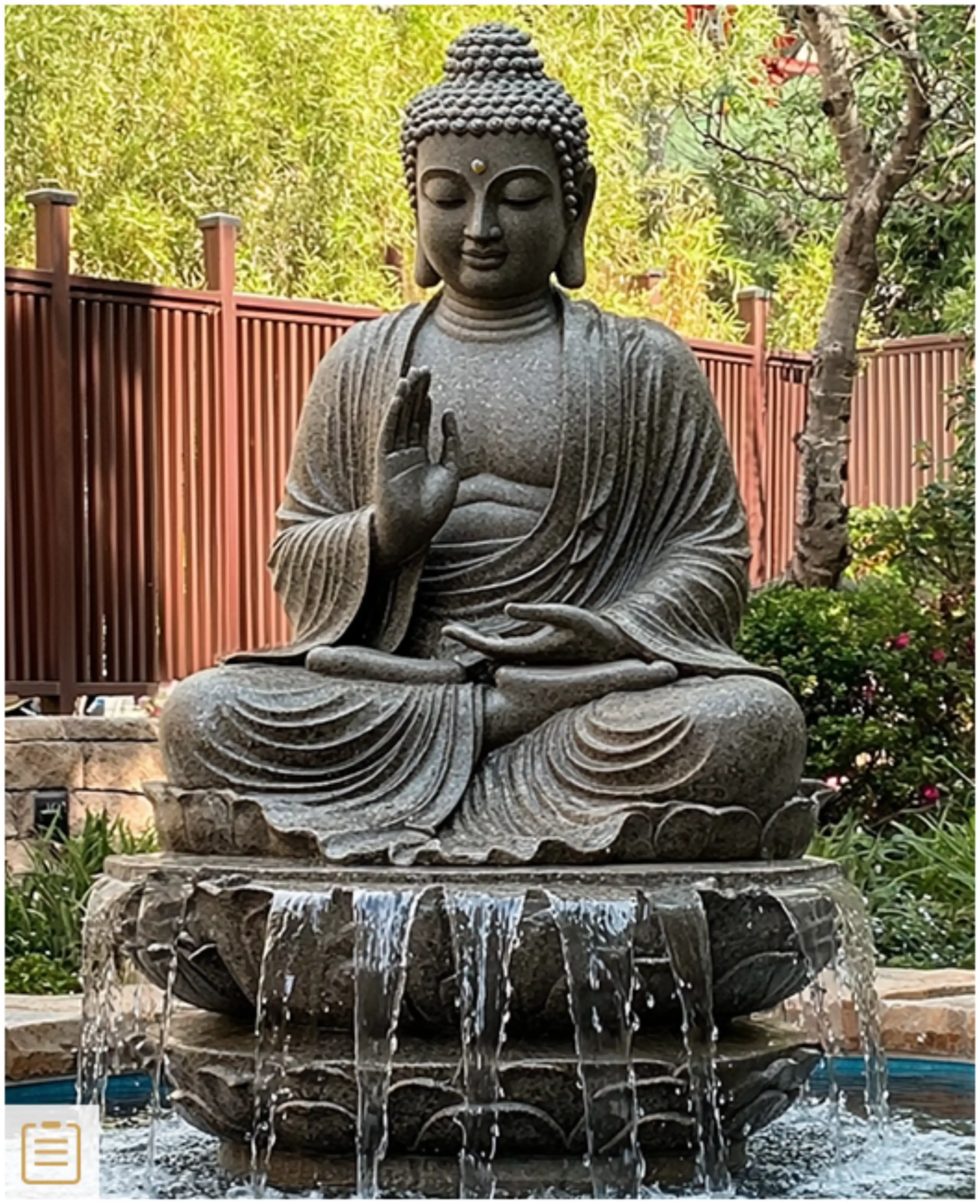 Natural Stone Buddha Fountain14