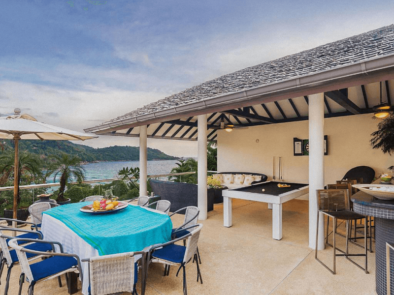 Villa Amanzi-outdoor living space