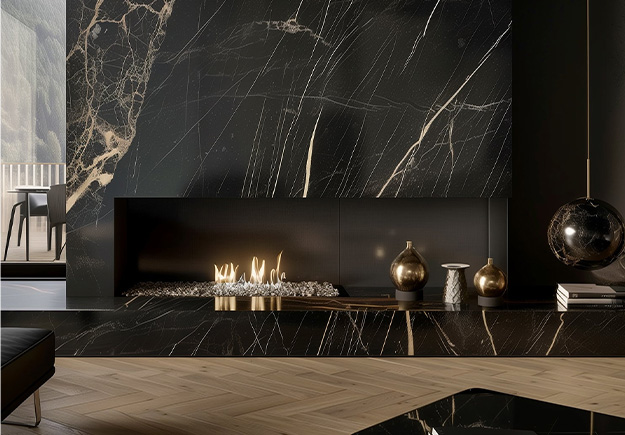 Marble Slab Fireplace17