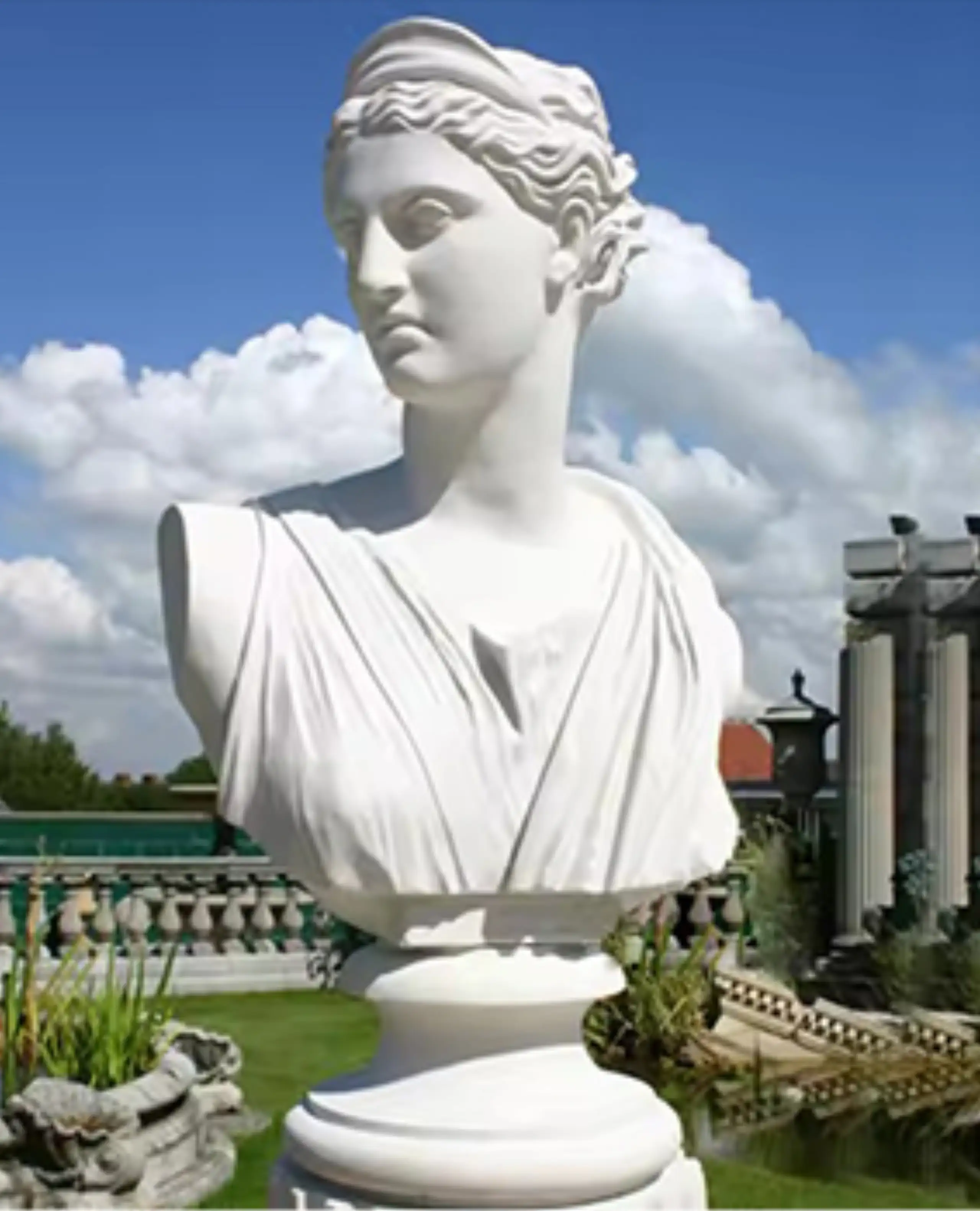 Marble Bust of Woman14