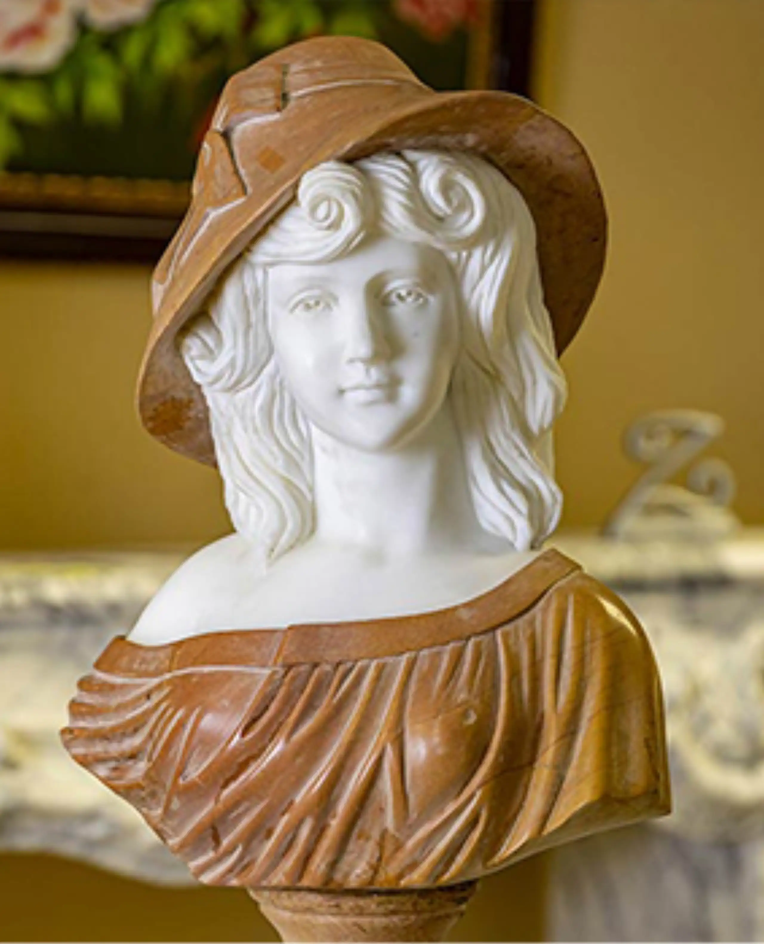 Marble Bust of Woman20