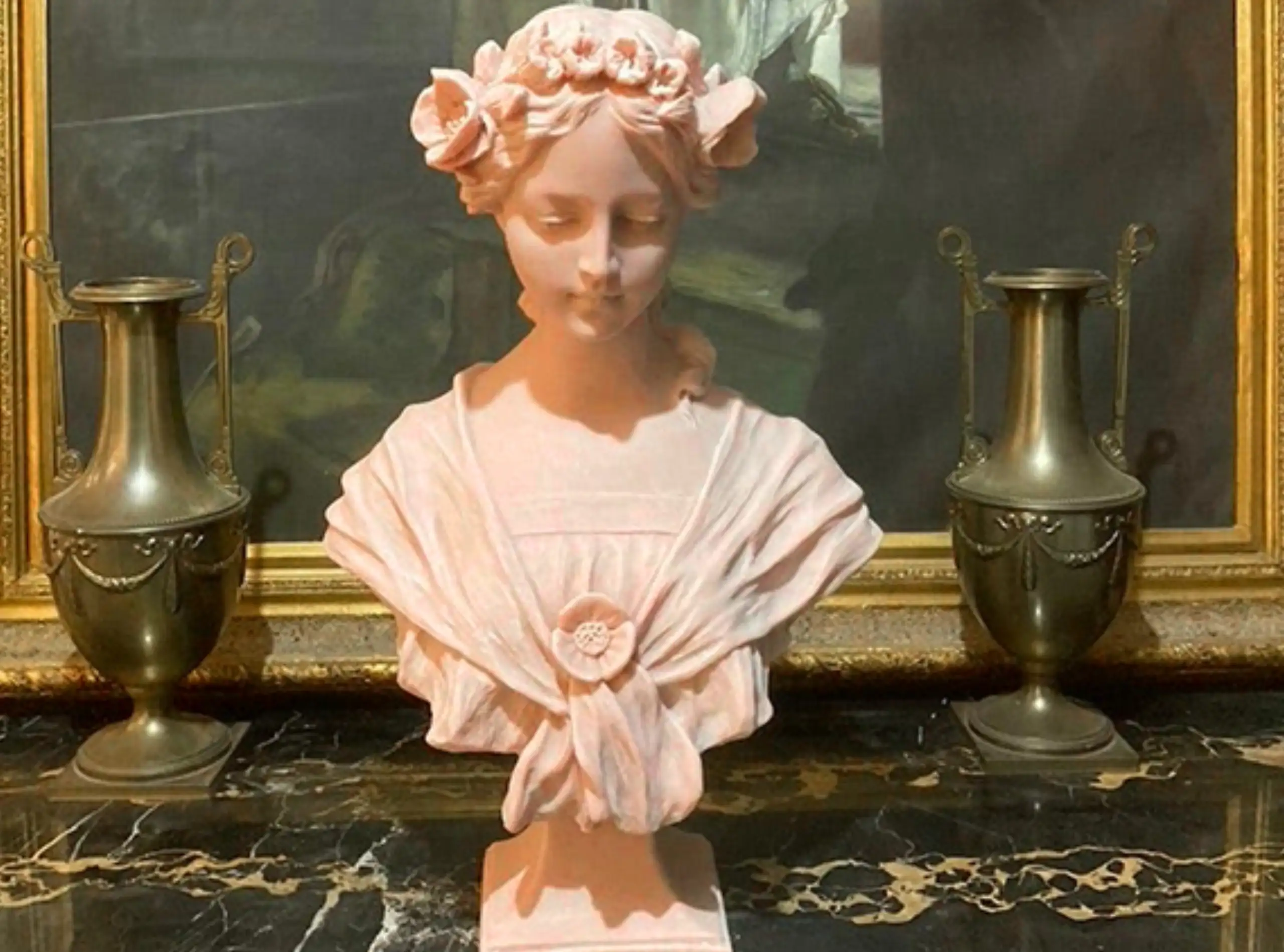 Marble Bust of Woman7