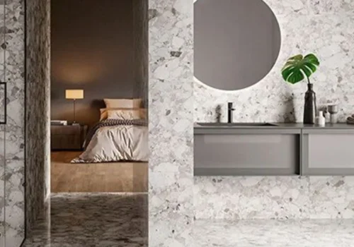 Dark Gray Terrazzo Dark Gray Terrazzo